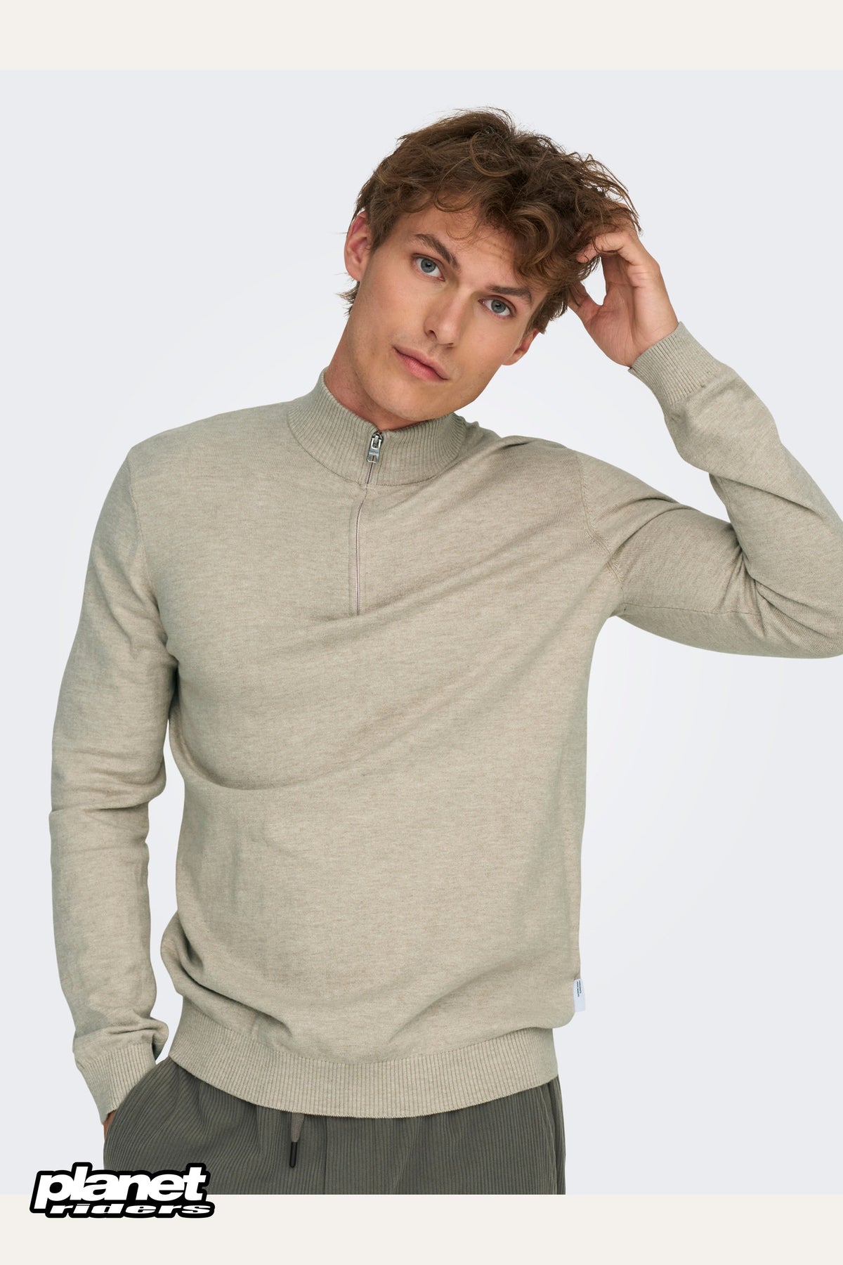 ONSLOUI Mel Half Zip Knit Only & Sons