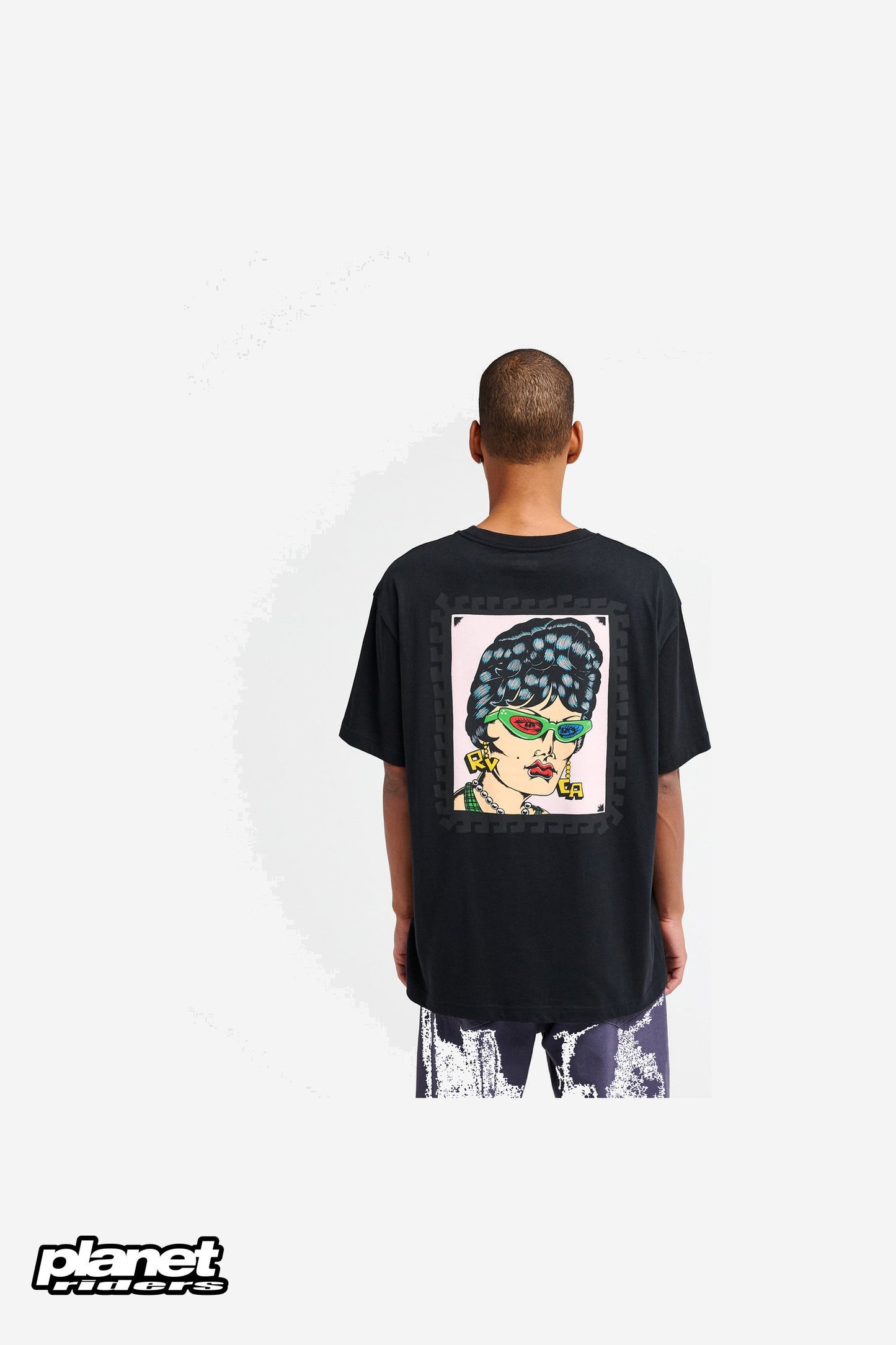 Barba Bangles SS RVCA, Black (retro)