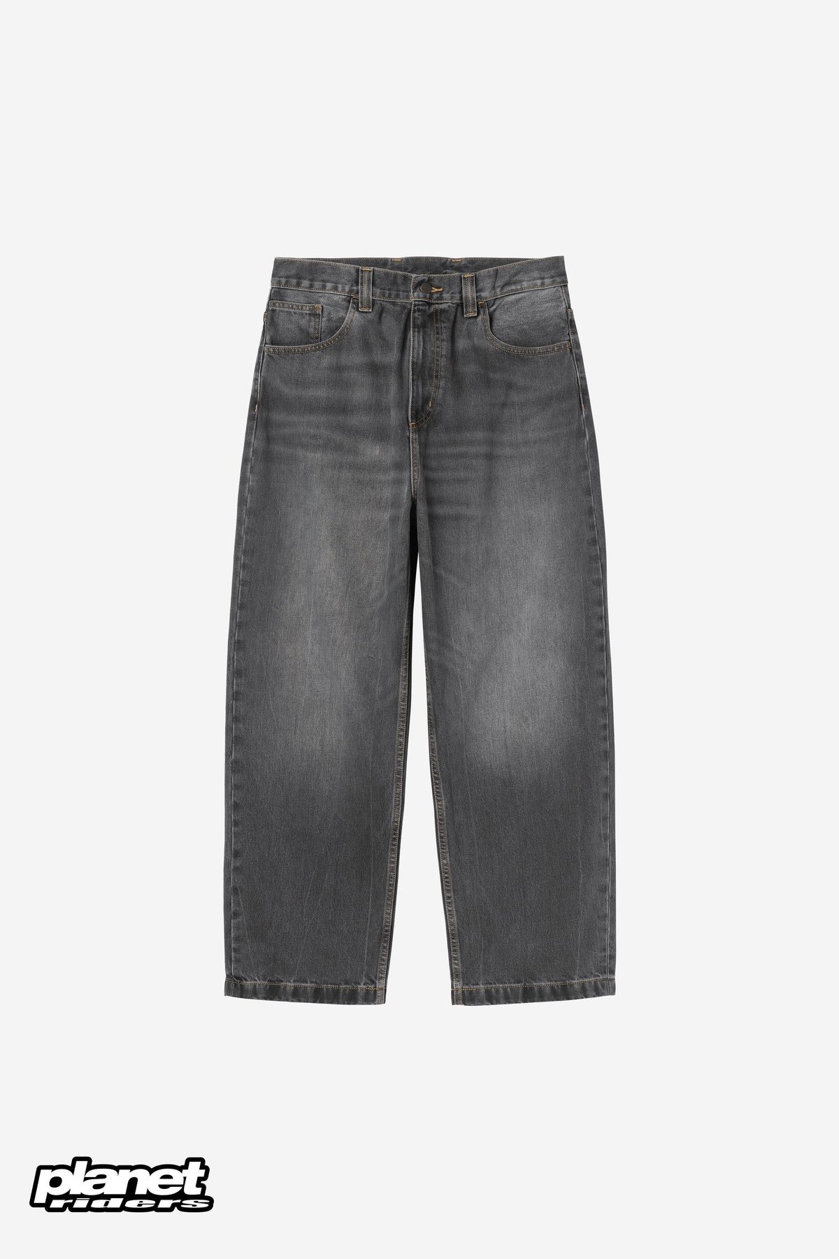 Brandon Pant Carhartt WIP, Black marble used wash