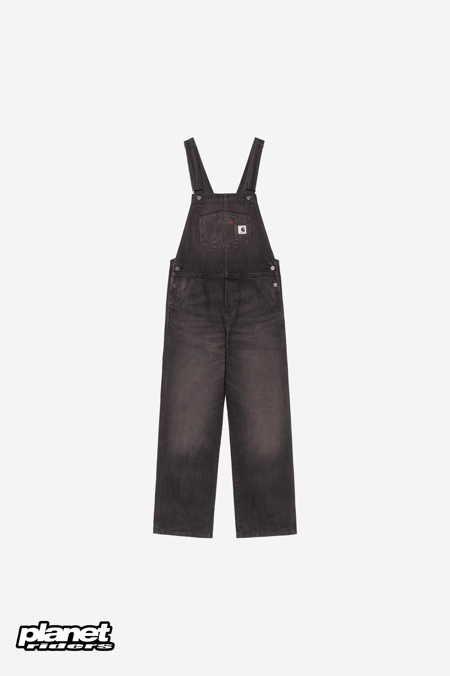 W' Bib Overall Straight Carhartt WIP, Black