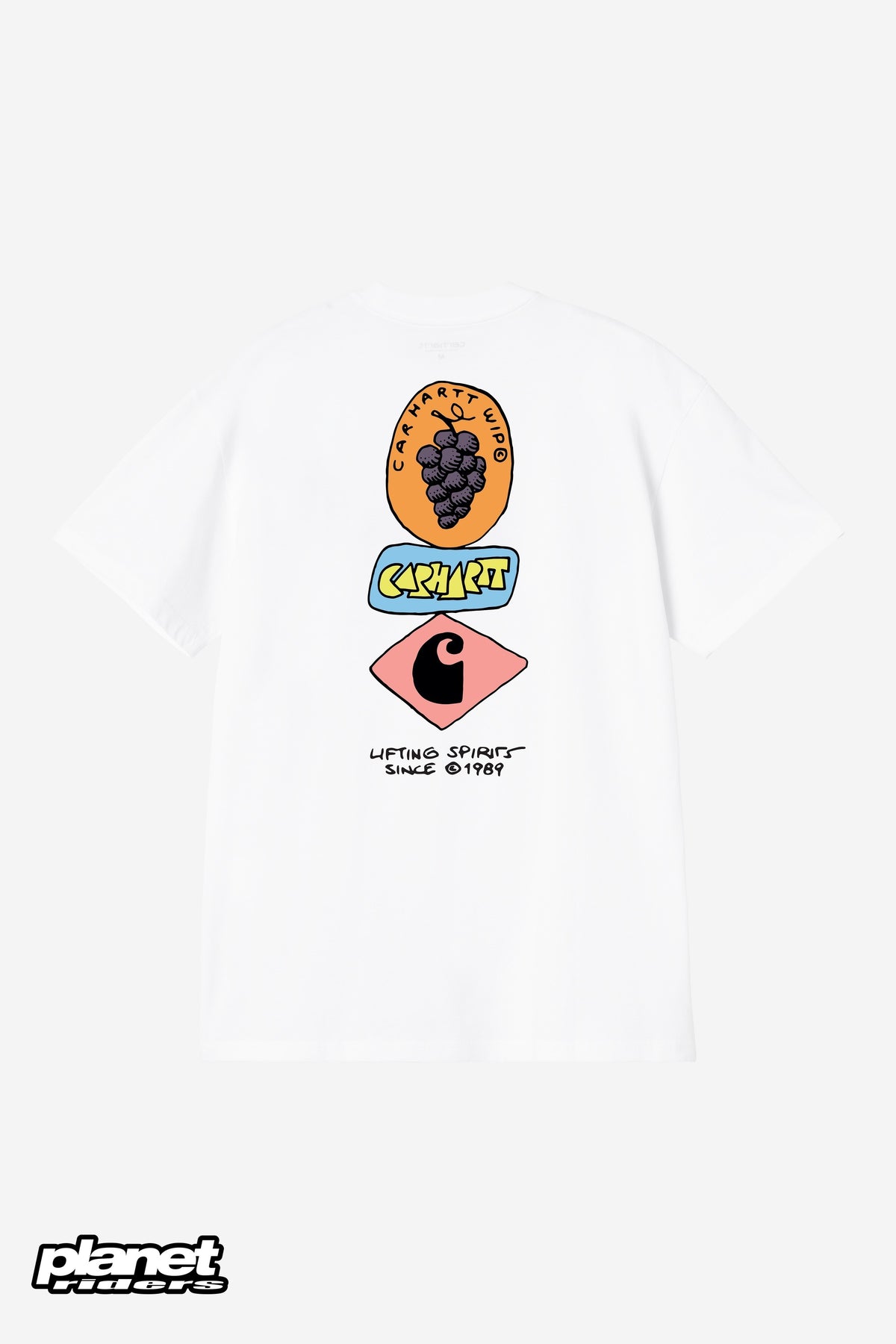 S/S Stacked Grapes T-Shirt Carhartt WIP, White