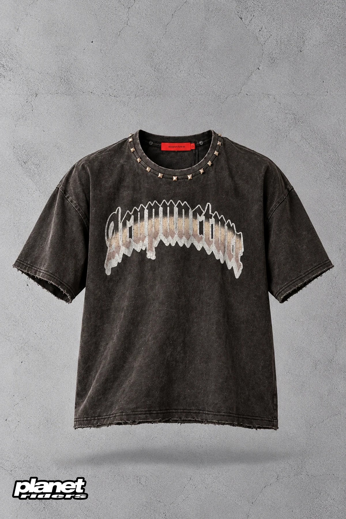 Punker Tee Acupuncture, Black