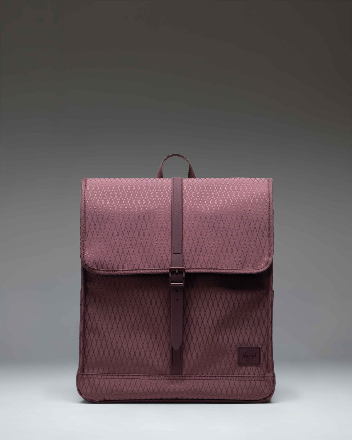 City Backpack Herschel, Black / Ivy Green Diamond / Huckleberry Diamond