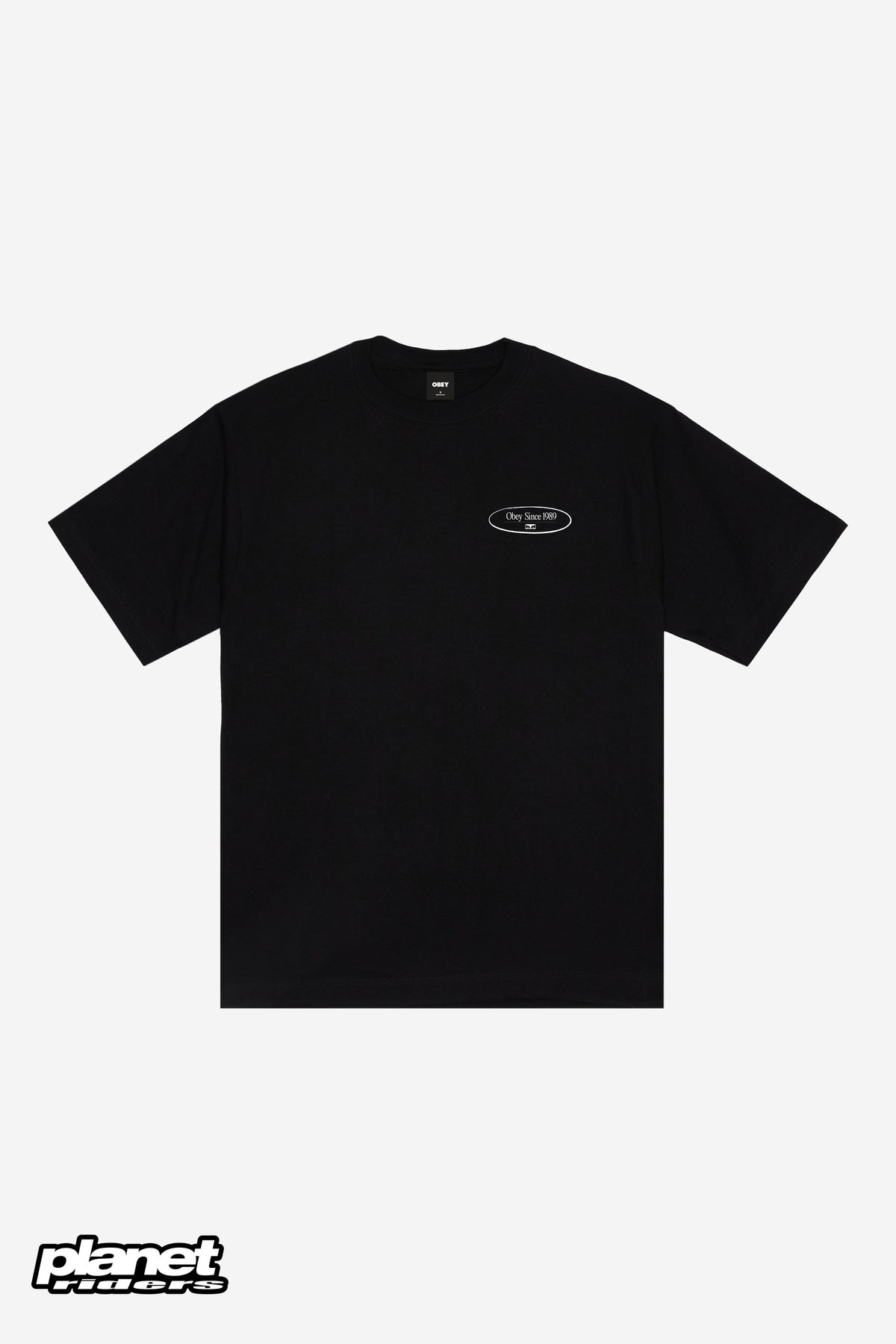 Disruption Heavyweight T-Shirt Obey, Black