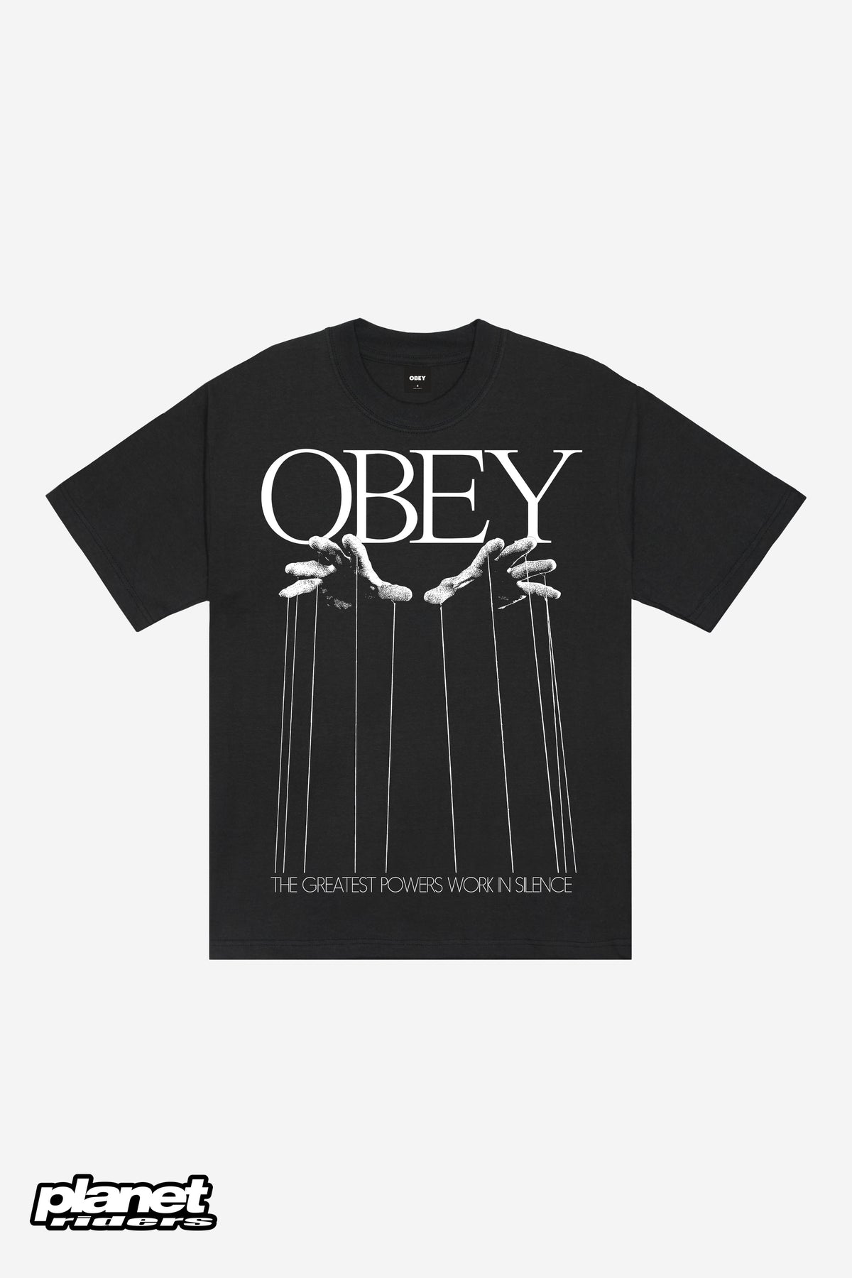 Marionette Heavyweight T-Shirt Obey, Vintage Black