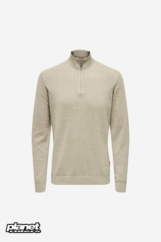 ONSLOUI Mel Half Zip Knit Only & Sons