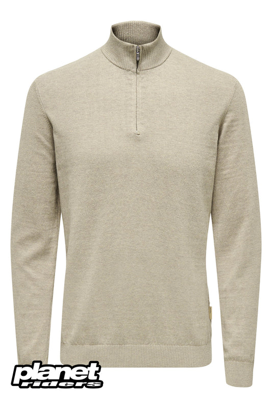 ONSLOUI Mel Half Zip Knit Only & Sons