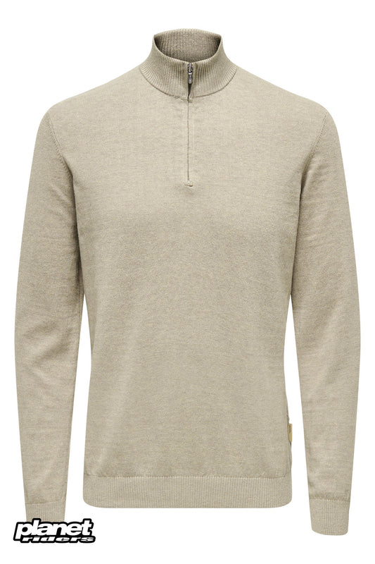 ONSLOUI Mel Half Zip Knit Only & Sons