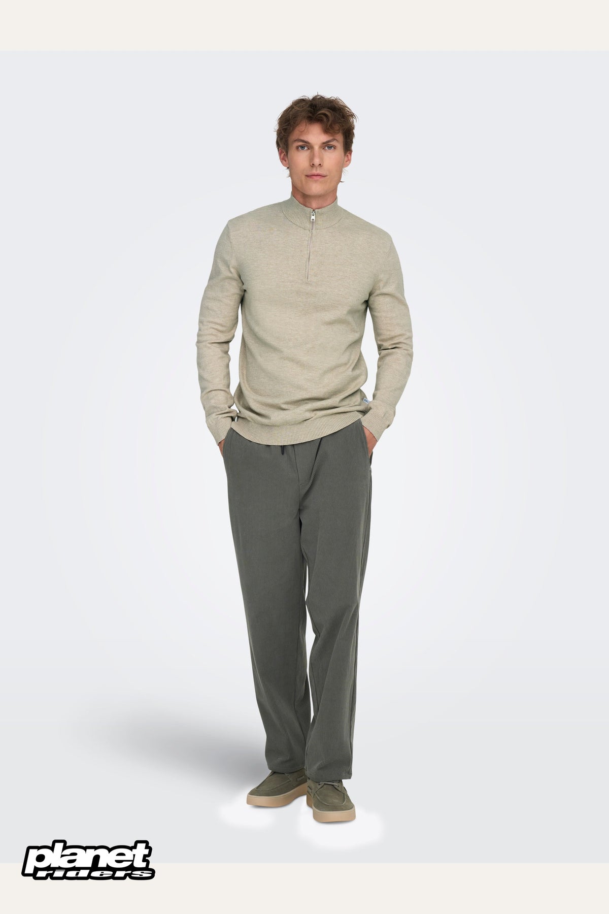 ONSLOUI Mel Half Zip Knit Only & Sons