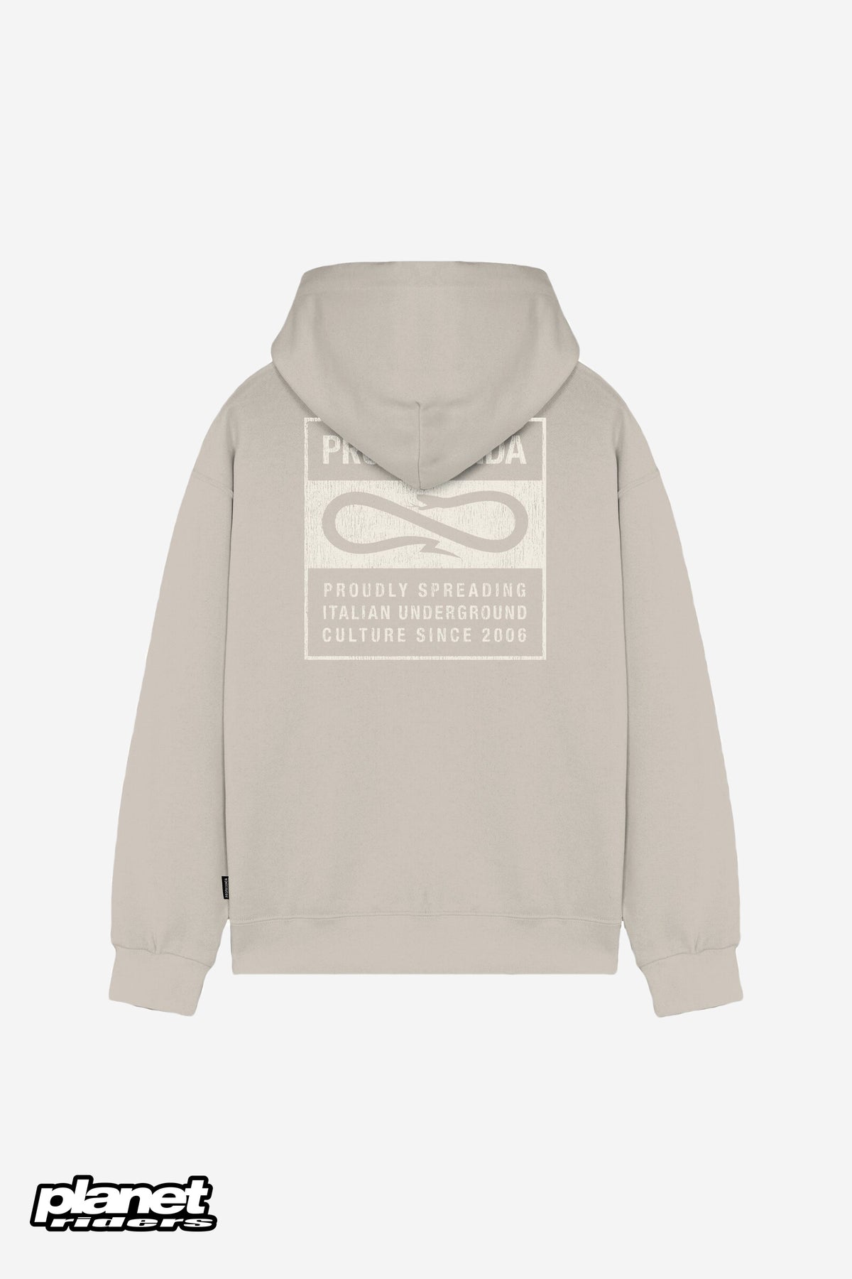 Label OG Hoodie Propaganda, Oyster
