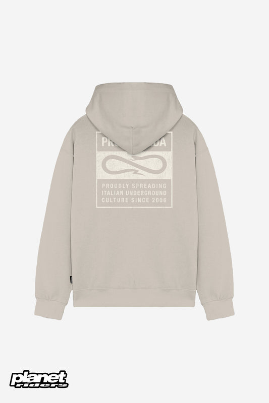 Label OG Hoodie Propaganda, Oyster