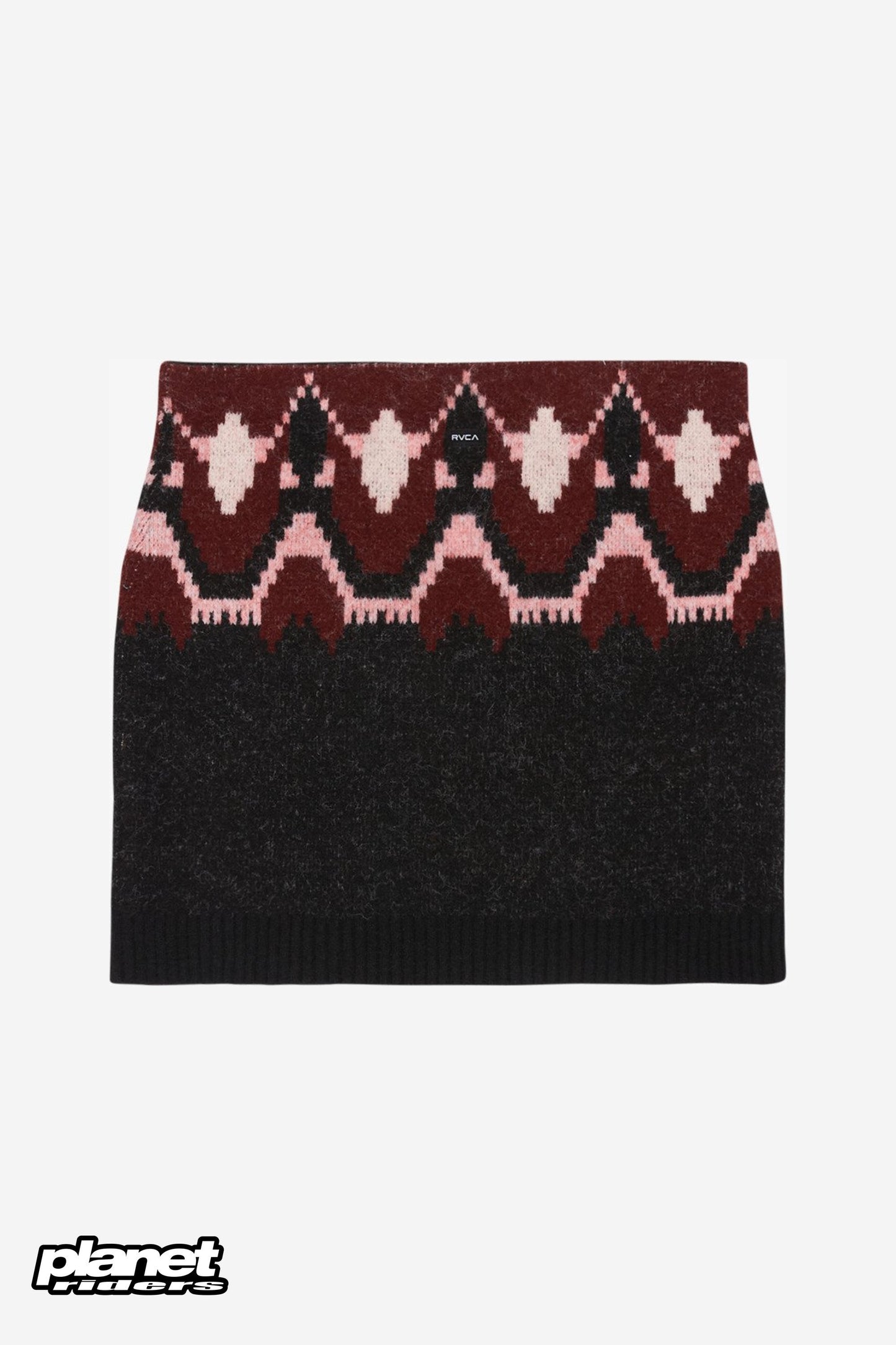 Fairisle Skirt RVCA, Washed Black (retro)