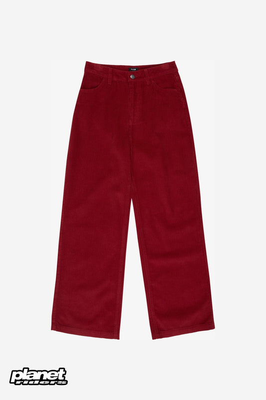Coco Pant Cord RVCA, Brick Red