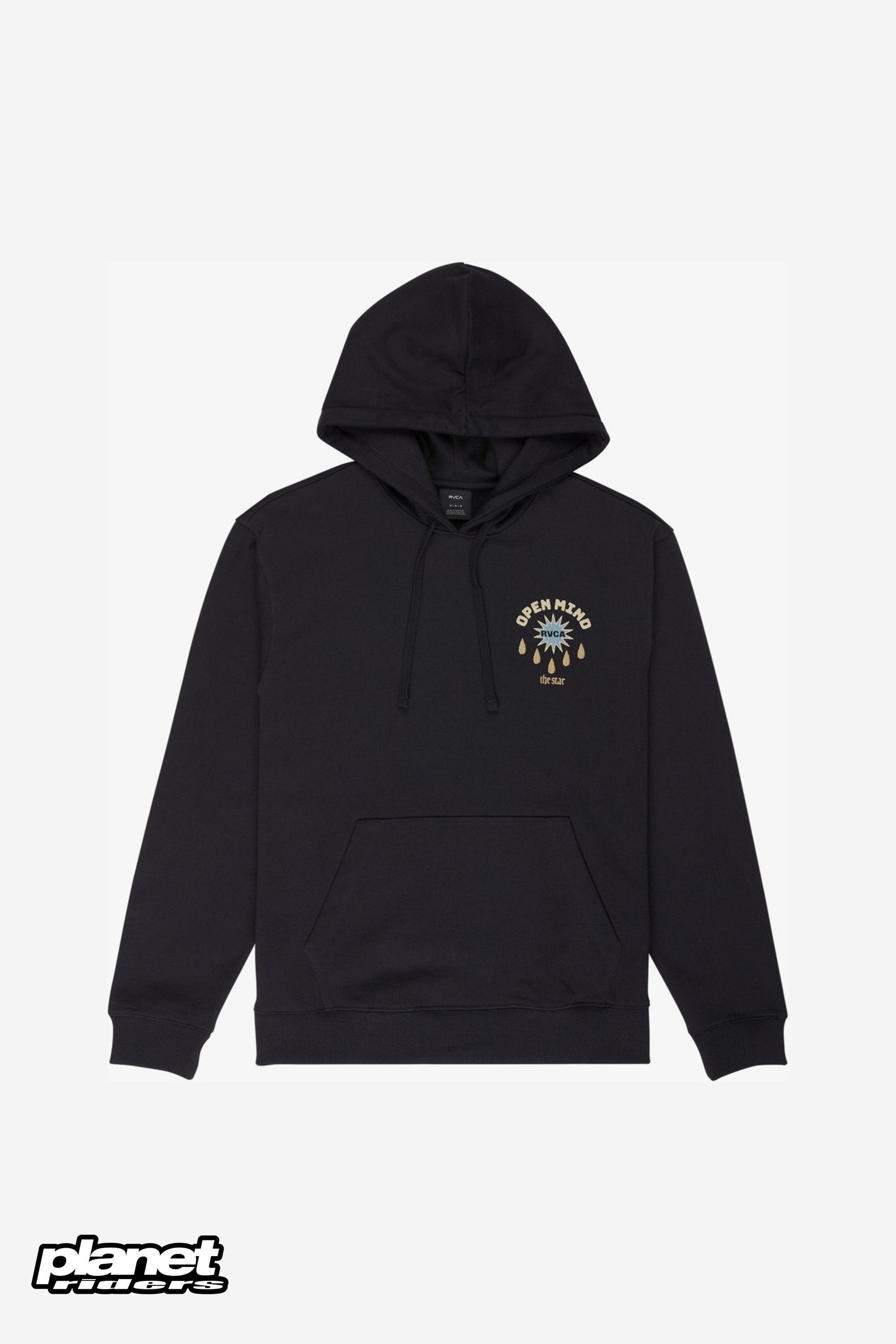The Star Hoodie RVCA, RVCA Black