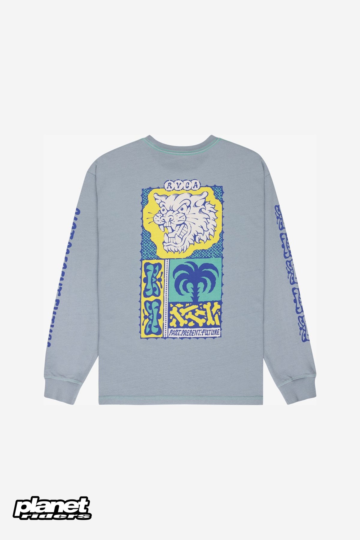 Dalas Tiger Palm LS RVCA, Monument (retro)