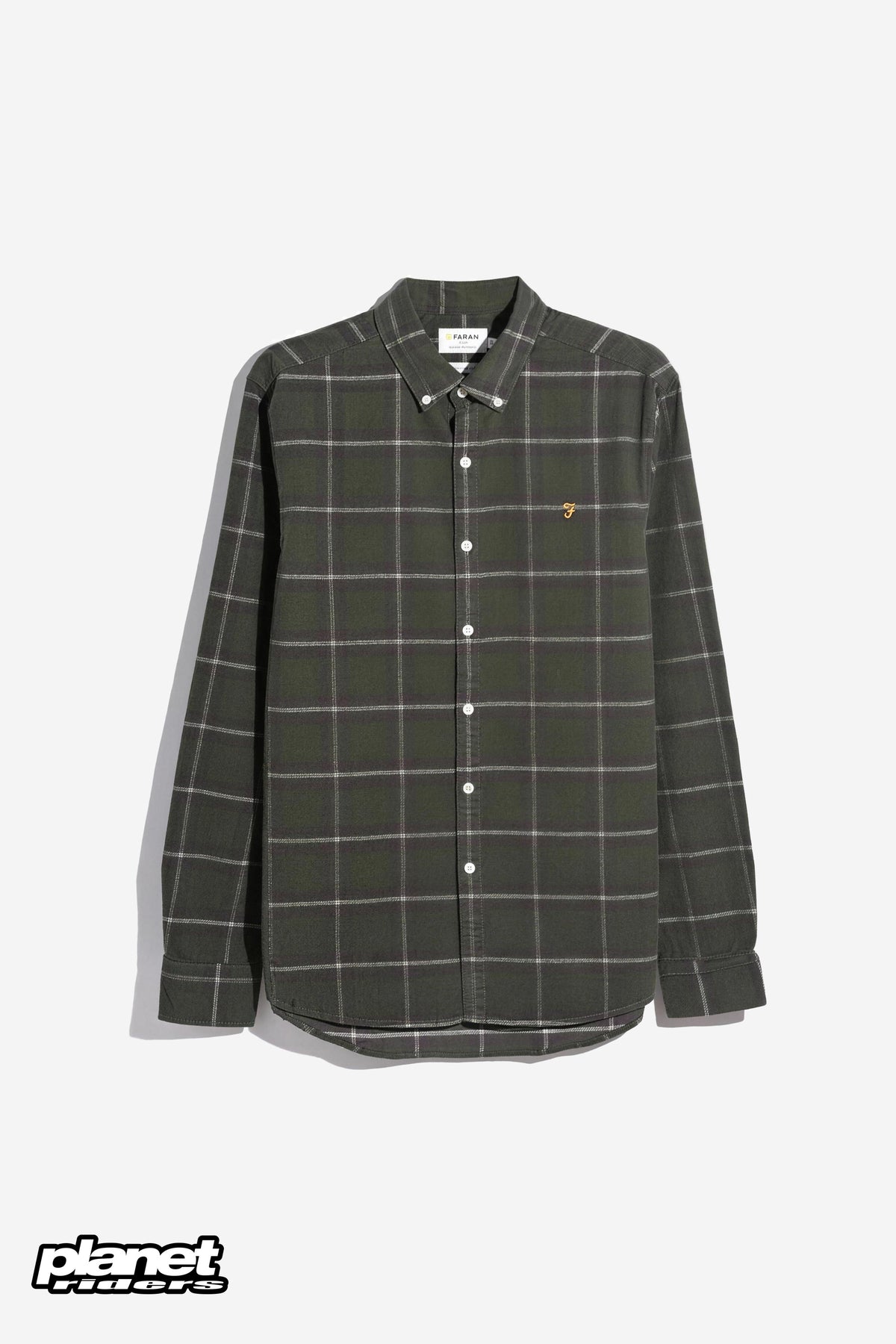 Maverick Check Cord Shirt Farah, Rosemary