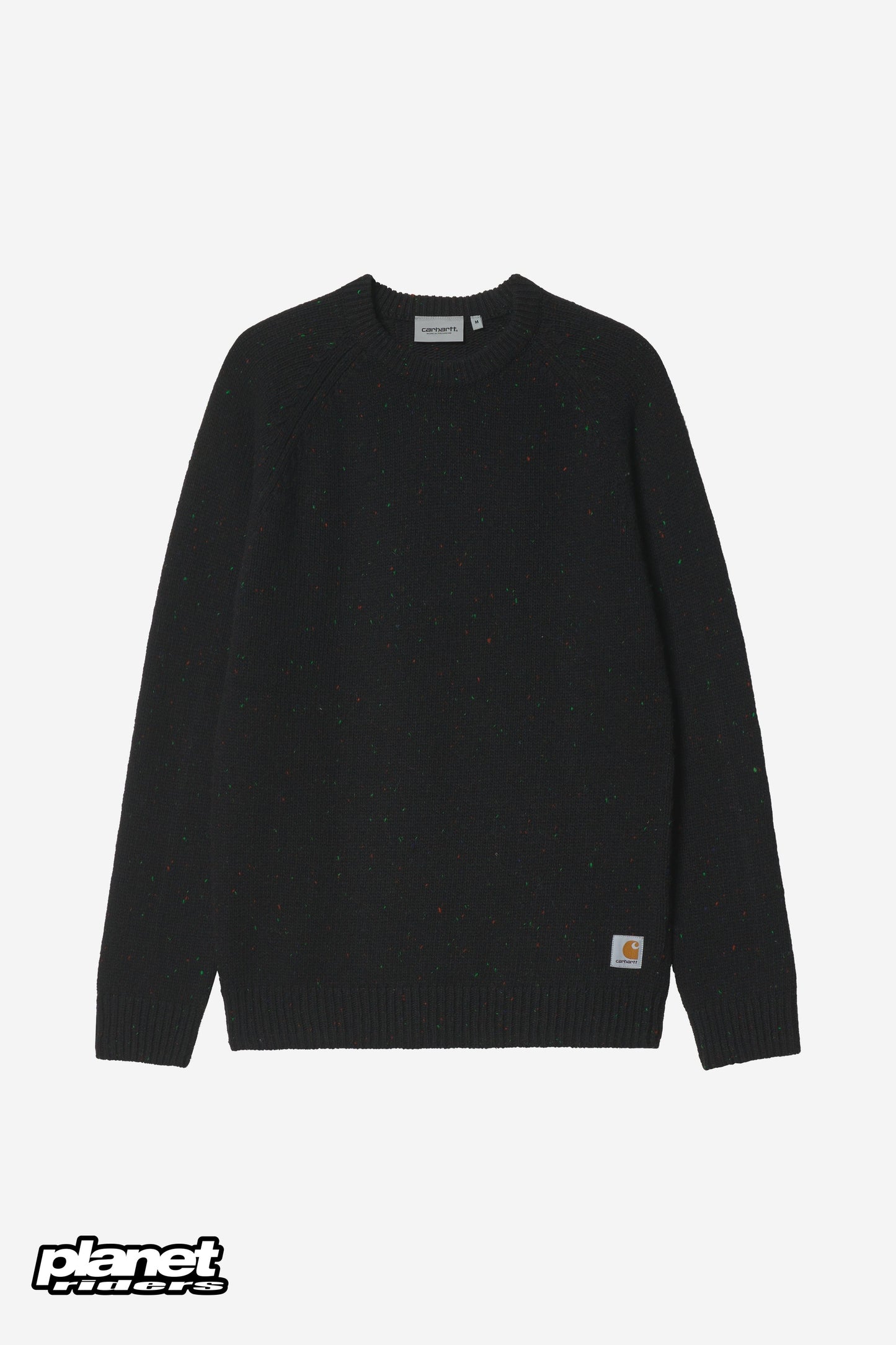 Anglistic Sweater Carhartt WIP, Speckled Black