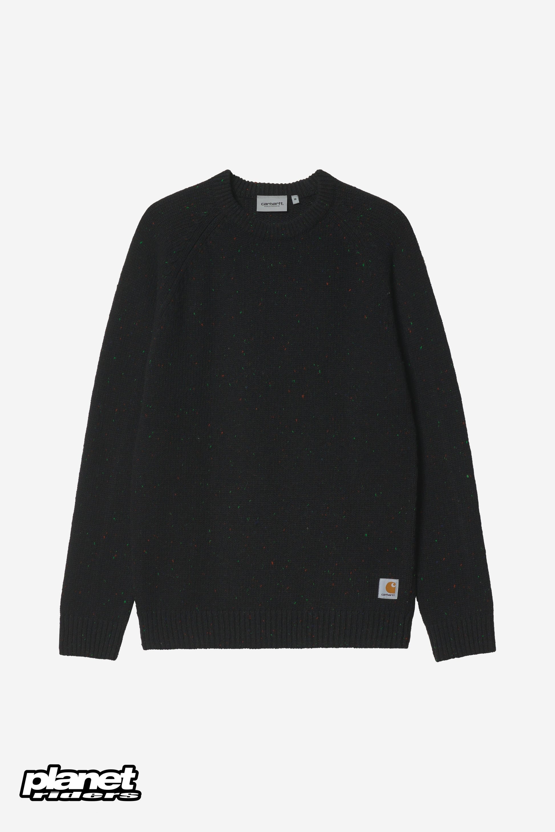 Anglistic Sweater Carhartt WIP, Speckled Black