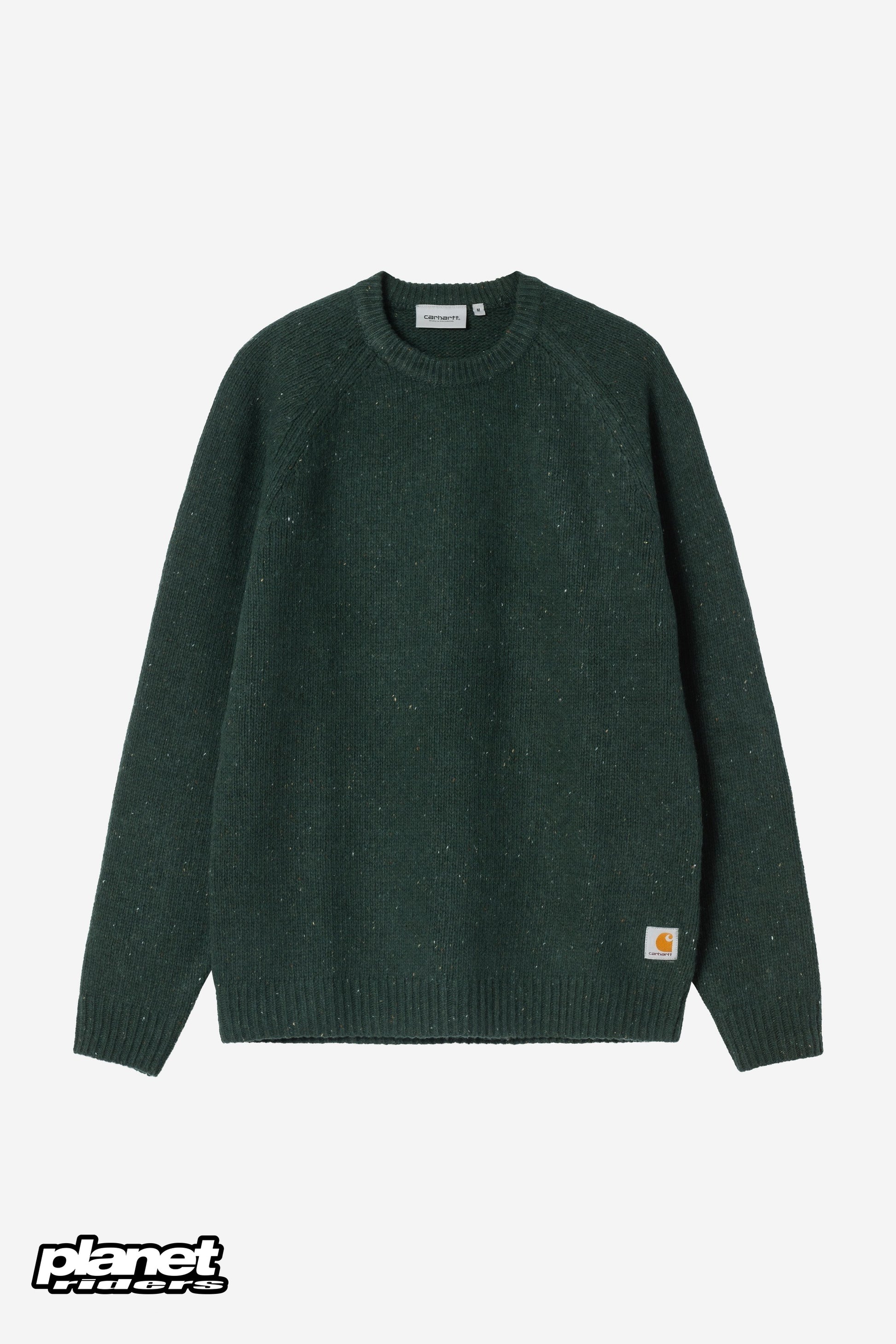 Anglistic Sweater Carhartt WIP, Speckled Dark Scarab