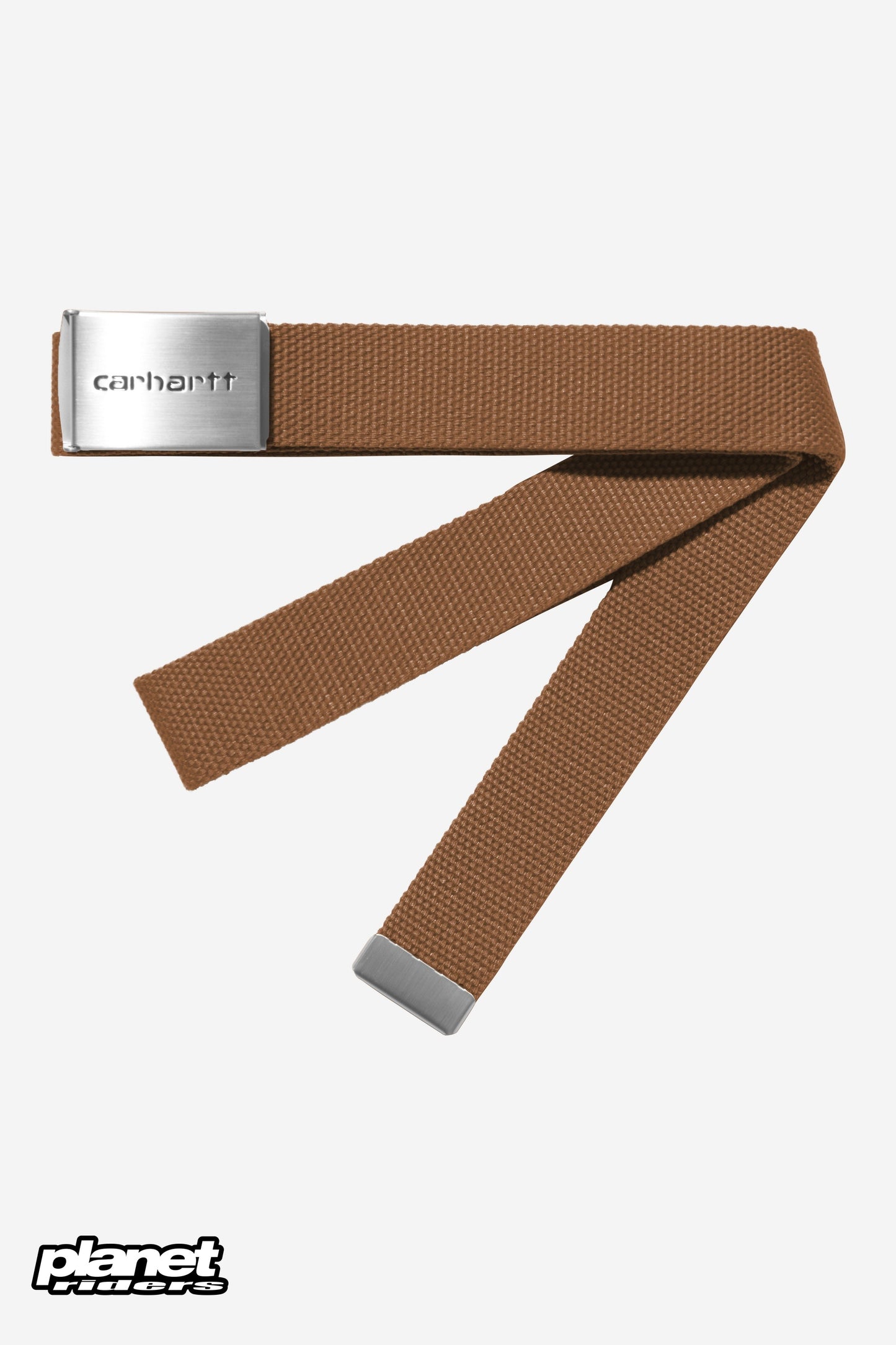 Clip Belt Chrome Carhartt WIP, WIP H Brown