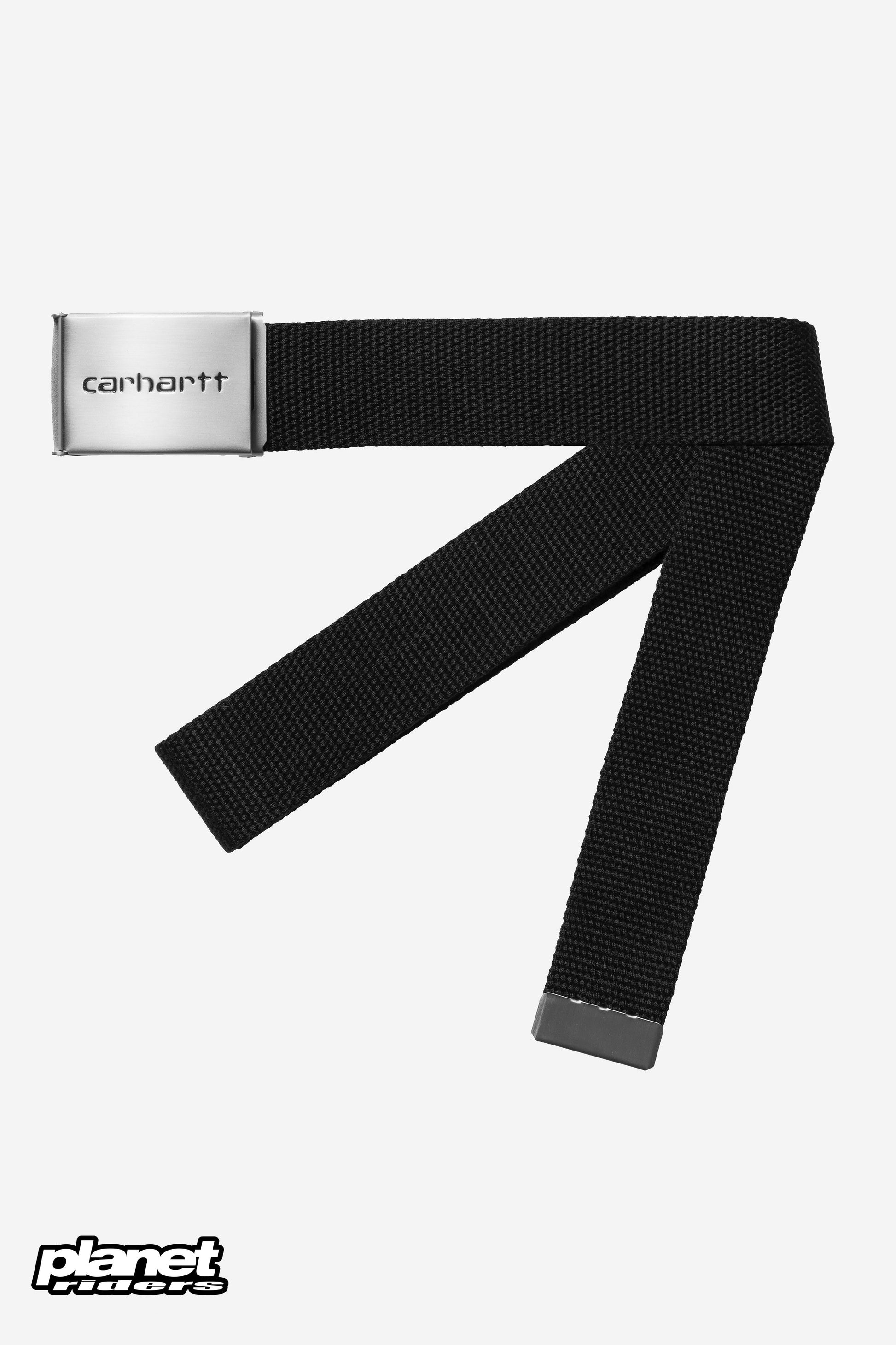 Clip Belt Chrome Carhartt WIP, Black