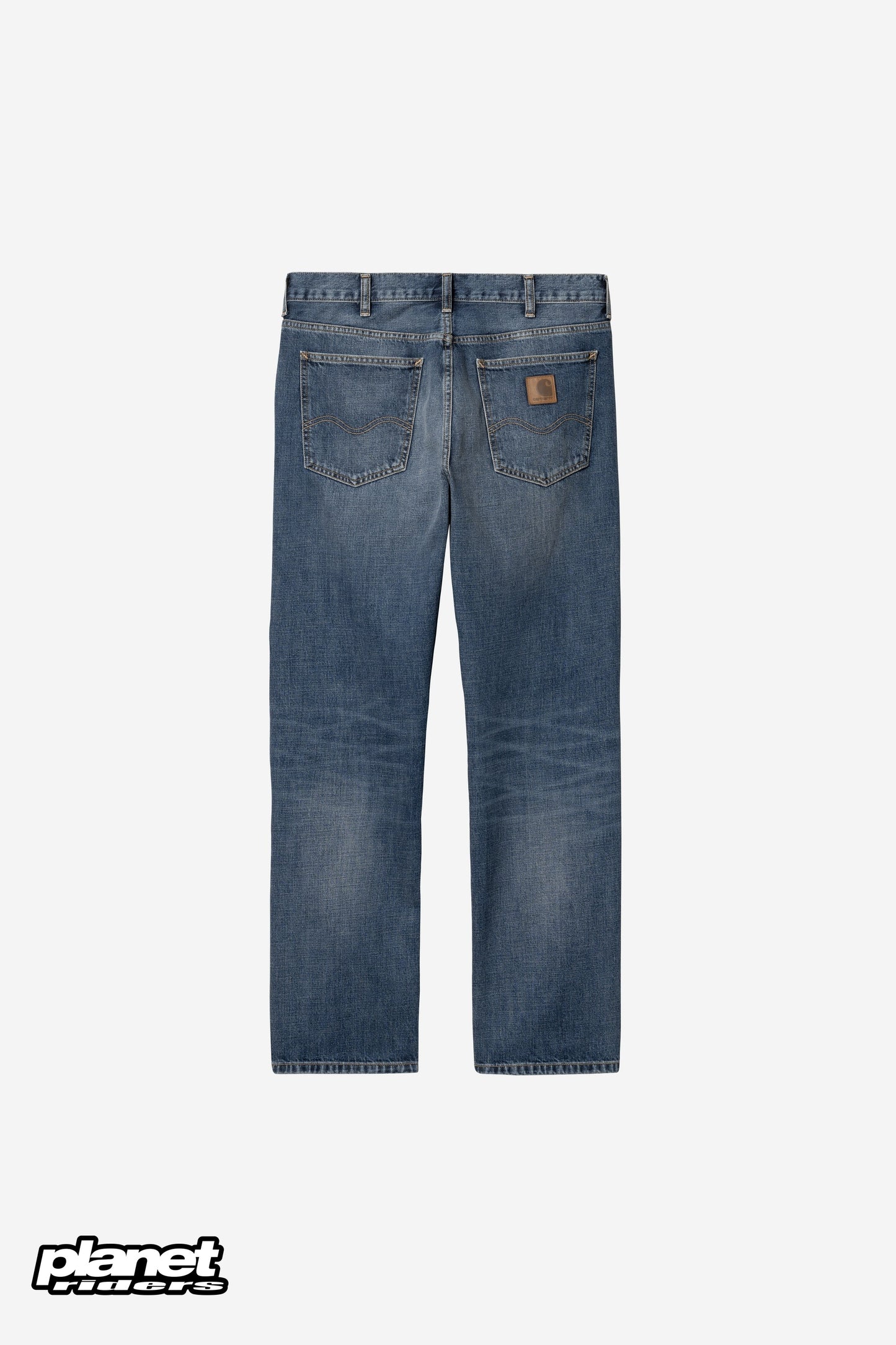 Marlow Pant Carhartt WIP, Blue dark used wash