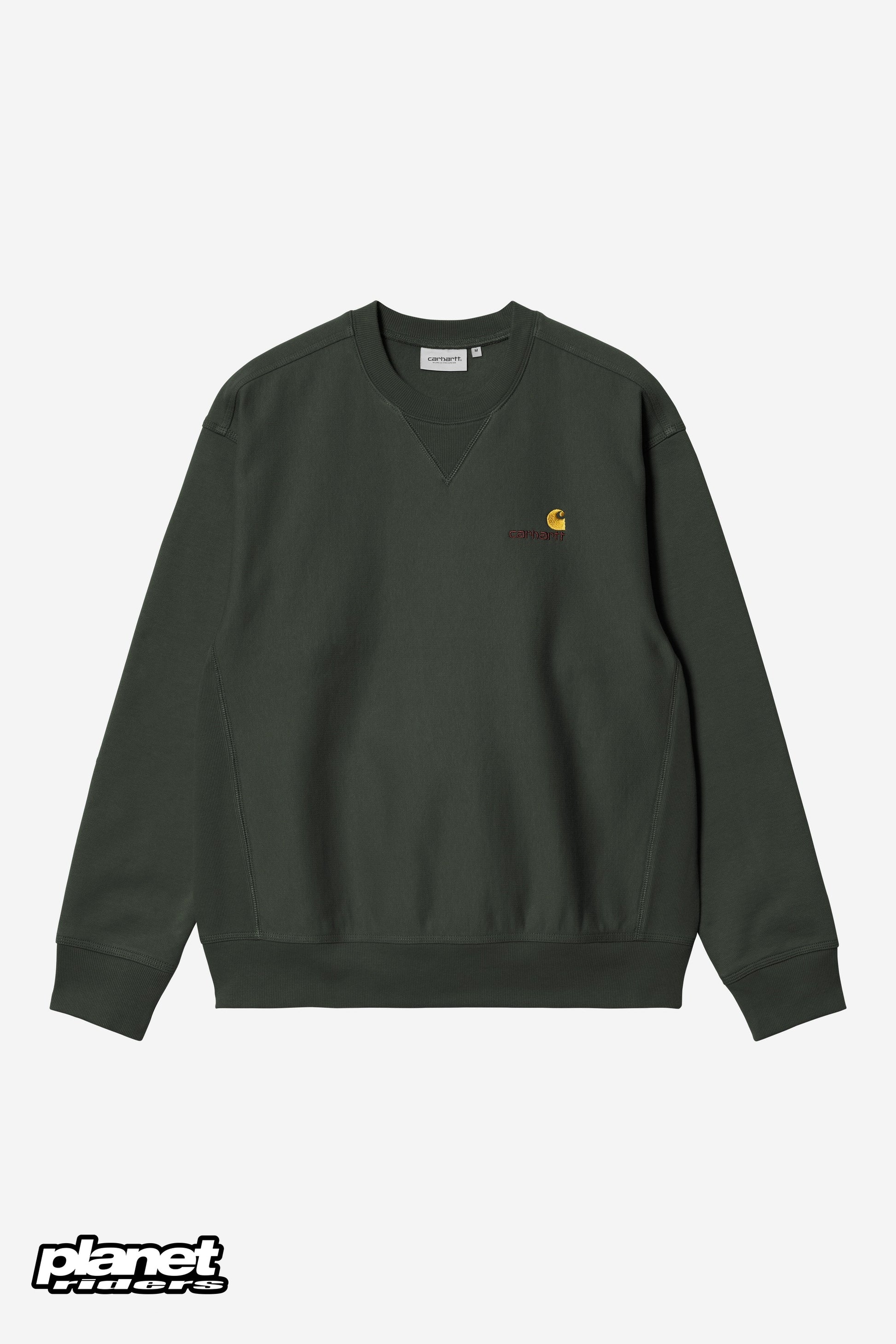 American Script Sweatshirt Carhartt WIP, Raven