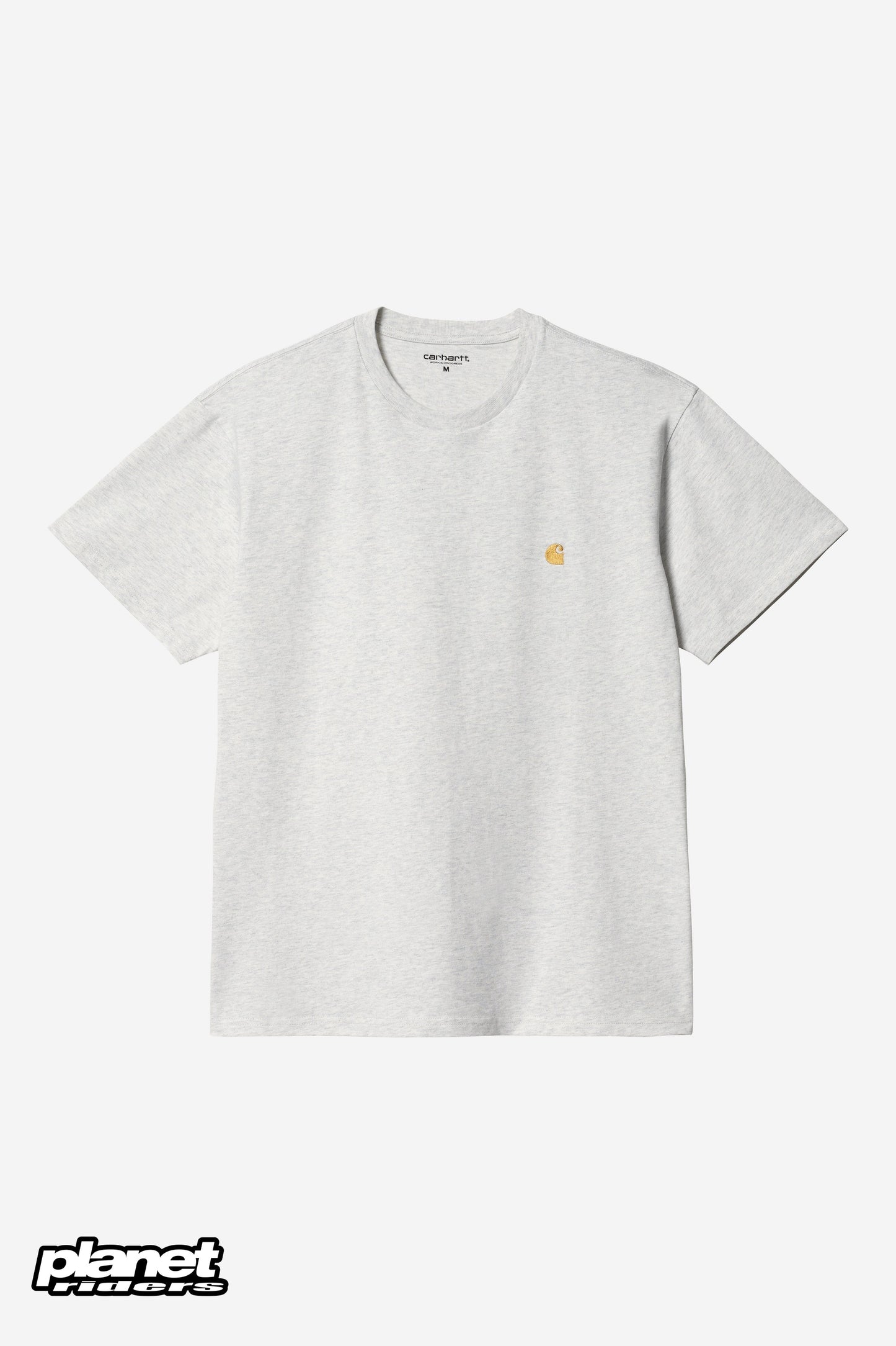 S/S Chase T-Shirt Carhartt WIP, Ash Heather / Gold