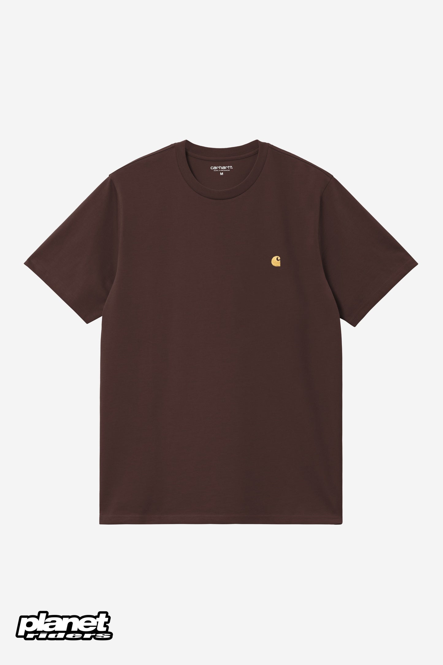 S/S Chase T-Shirt Carhartt WIP, Palisander / Gold