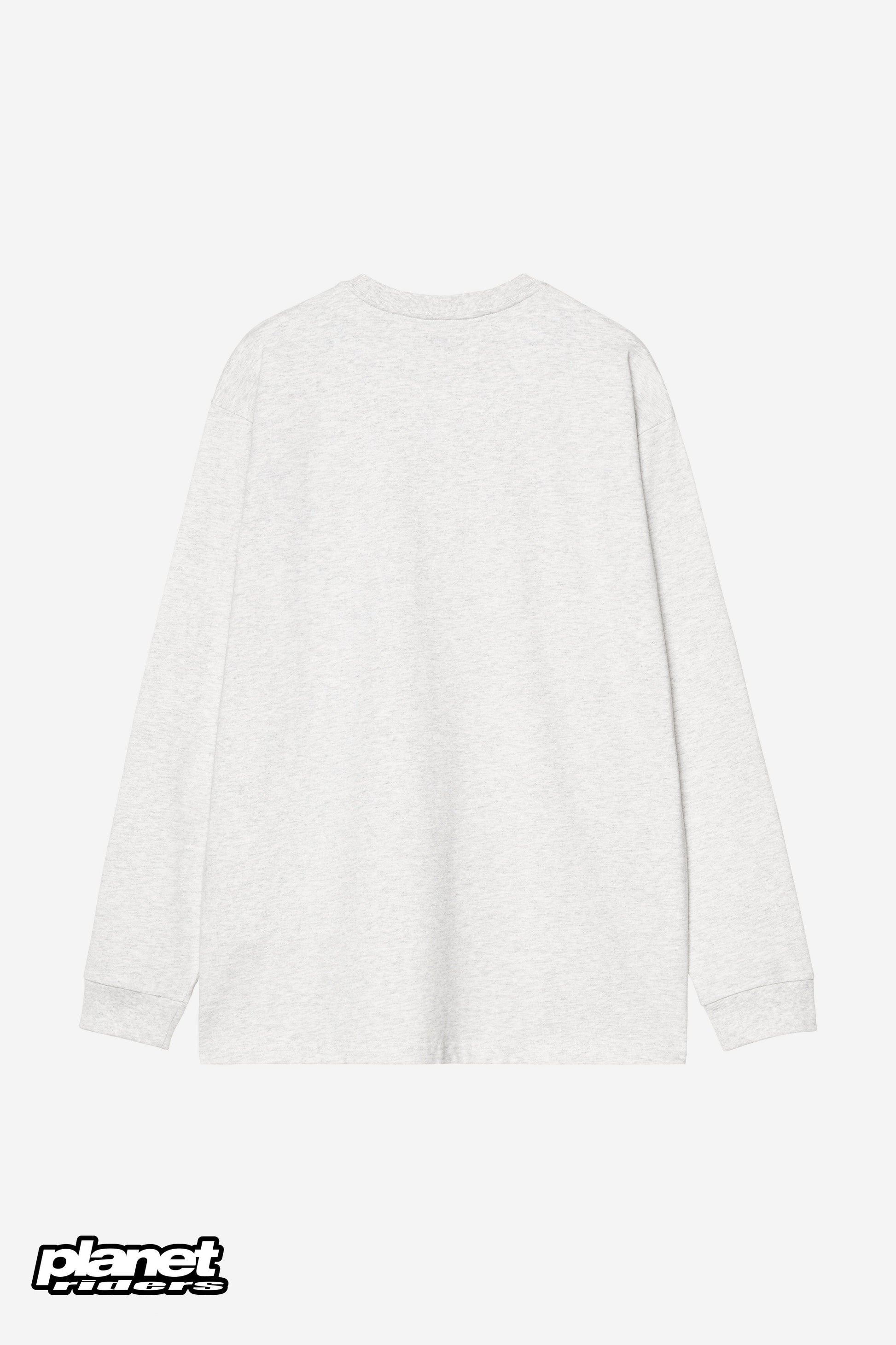L/S Chase T-Shirt Carhartt WIP, Ash Heather / Gold