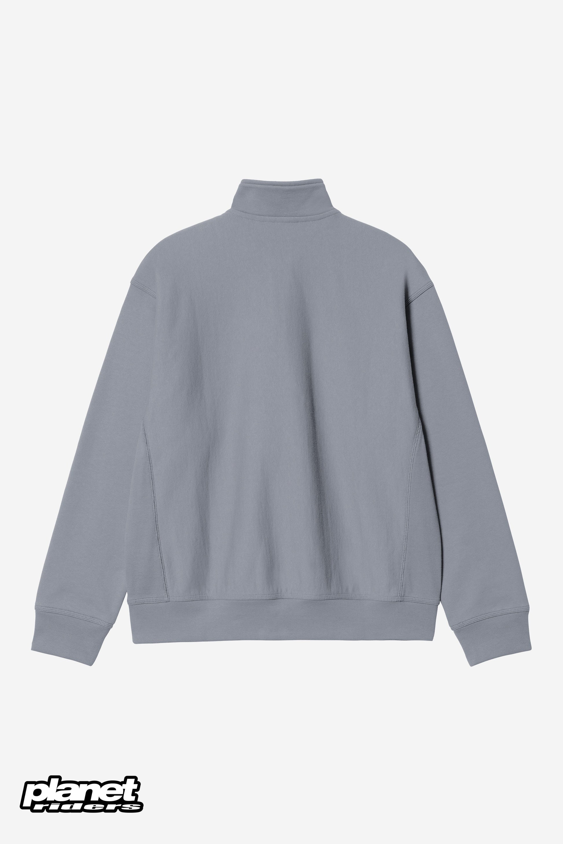 Half Zip American Script Sweatshirt Carhartt WIP, Shady Blue
