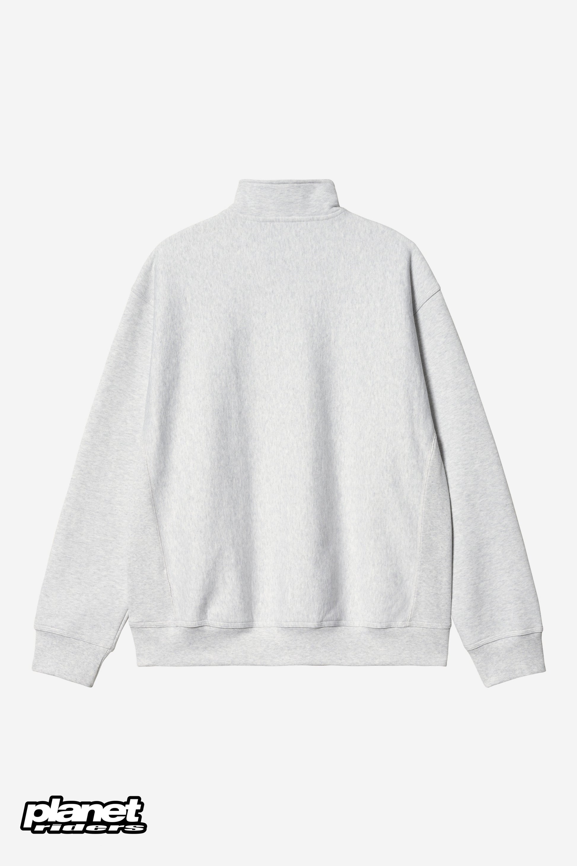 Half Zip American Script Sweatshirt Carhartt WIP, Ash Heather