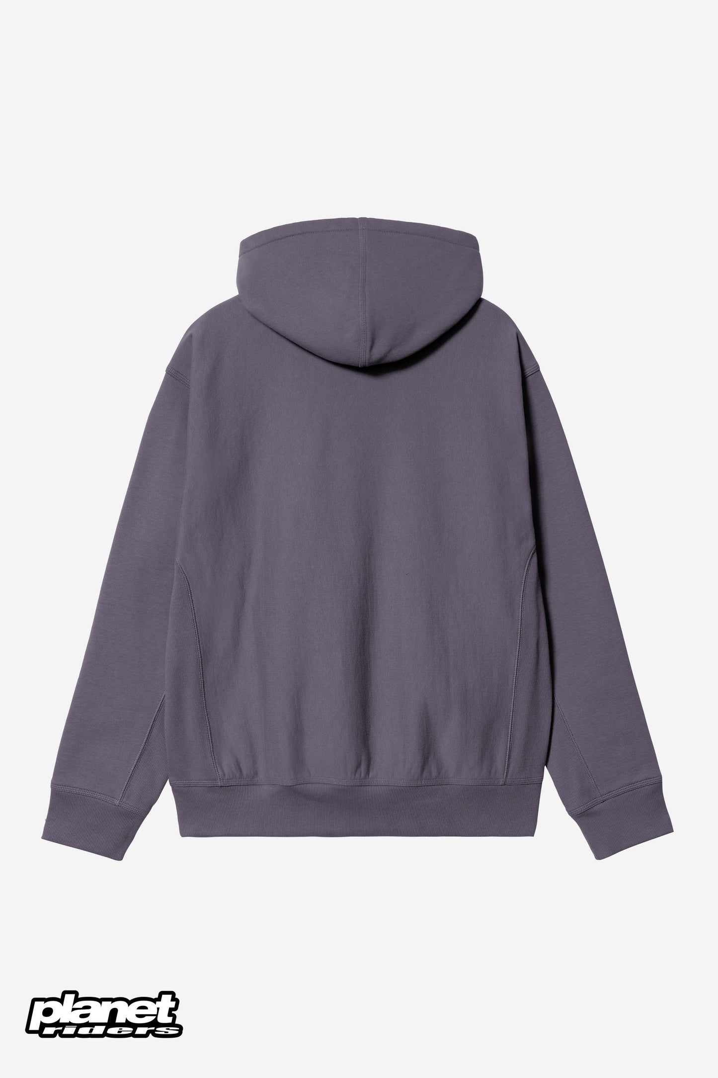 Hooded American Script Sweatshirt Carhartt WIP, Shady Purple