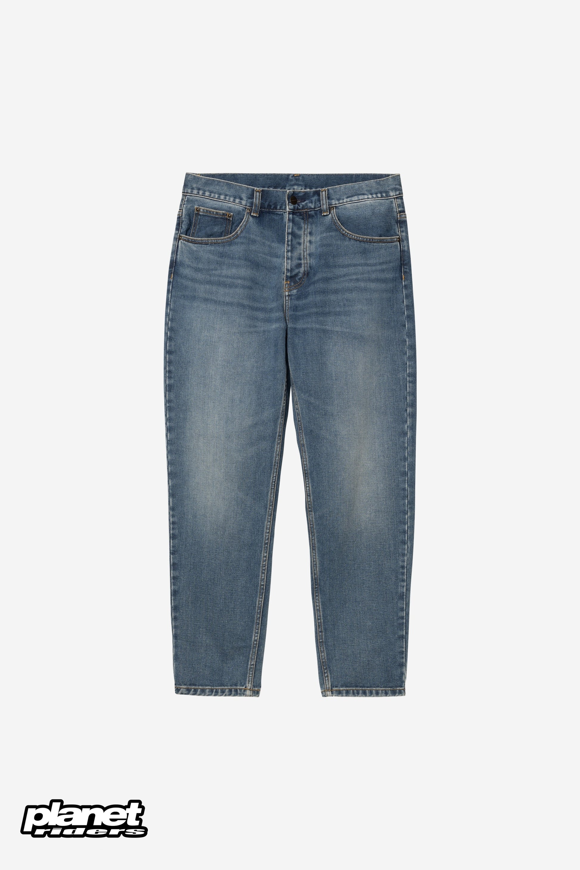 Newel Pant Carhartt WIP, Blue dark used wash