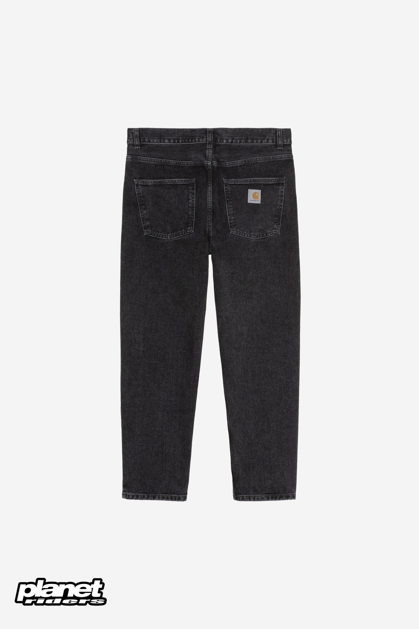 Newel Pant Carhartt WIP, Black stone washed