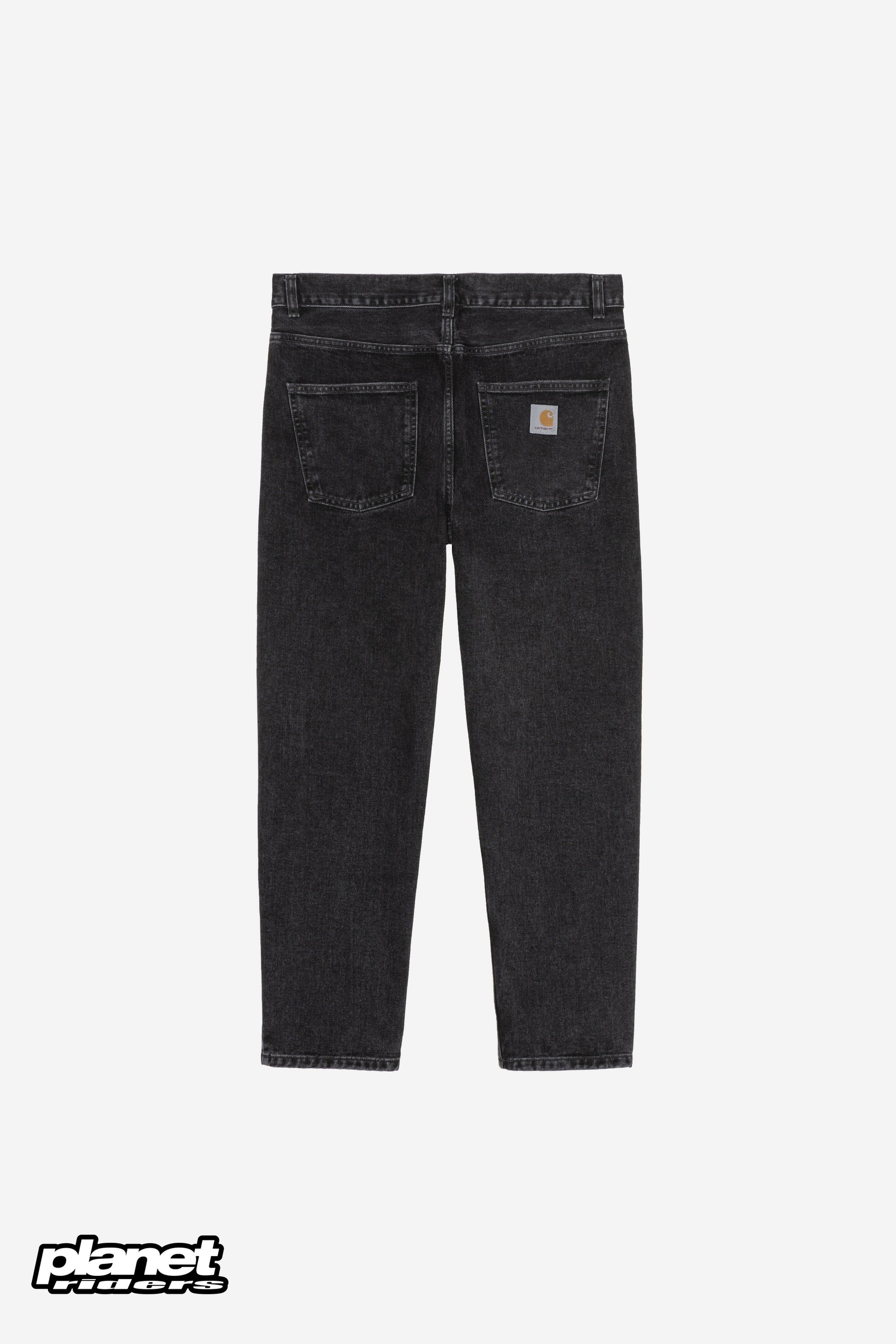 Newel Pant Carhartt WIP, Black stone washed
