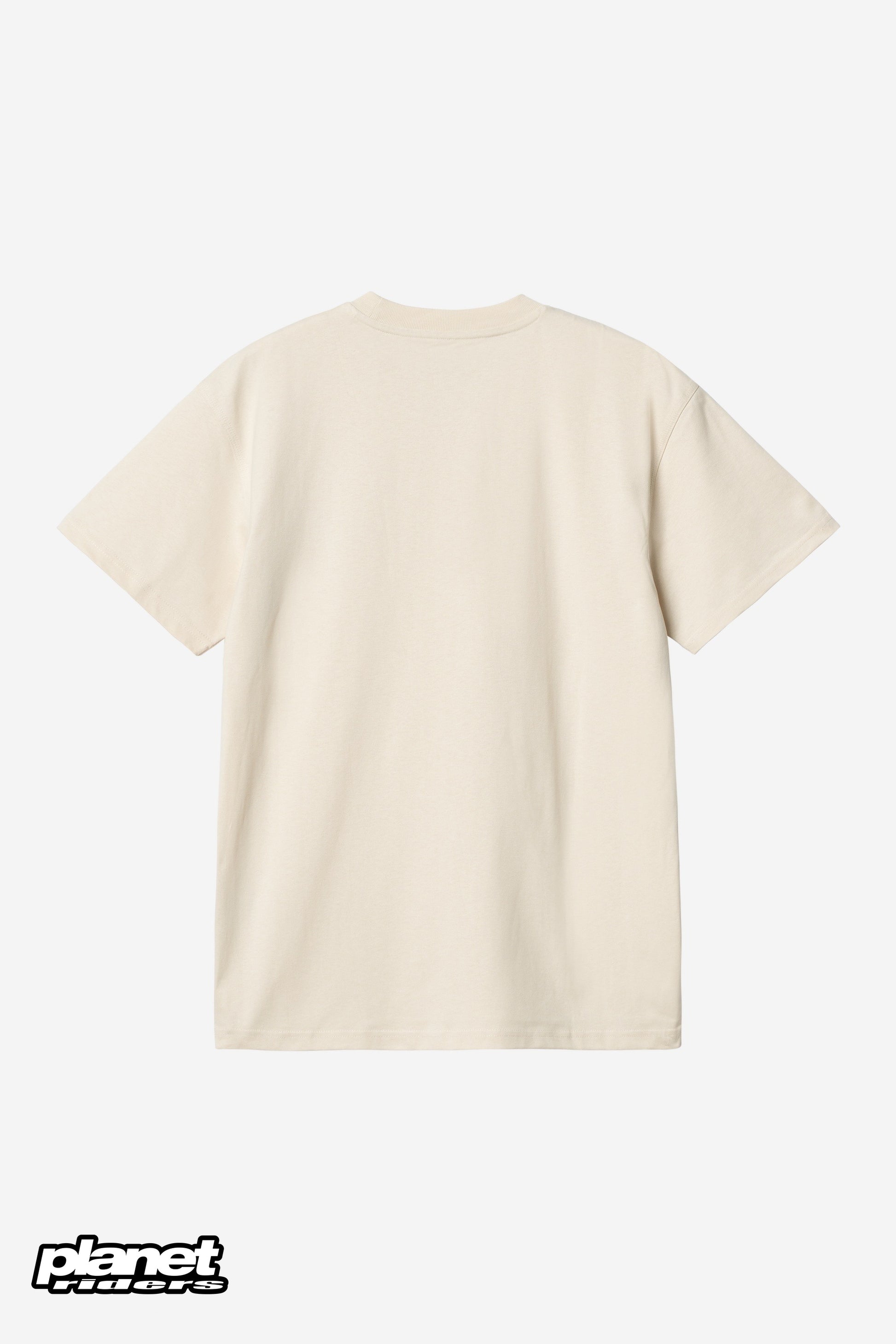 S/S American Script T-Shirt Carhartt WIP, Natural