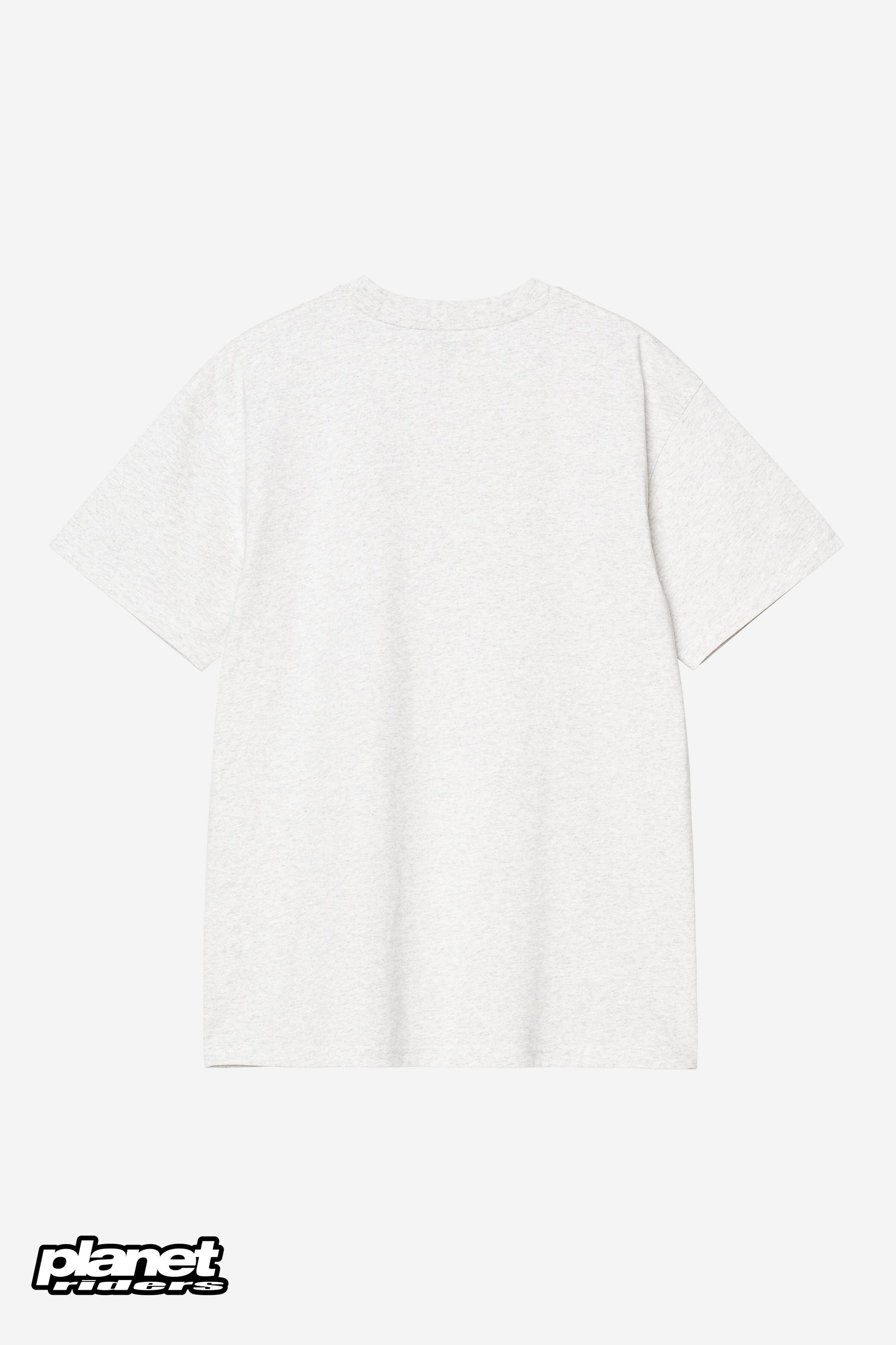 S/S American Script T-Shirt Carhartt WIP, Ash Heather