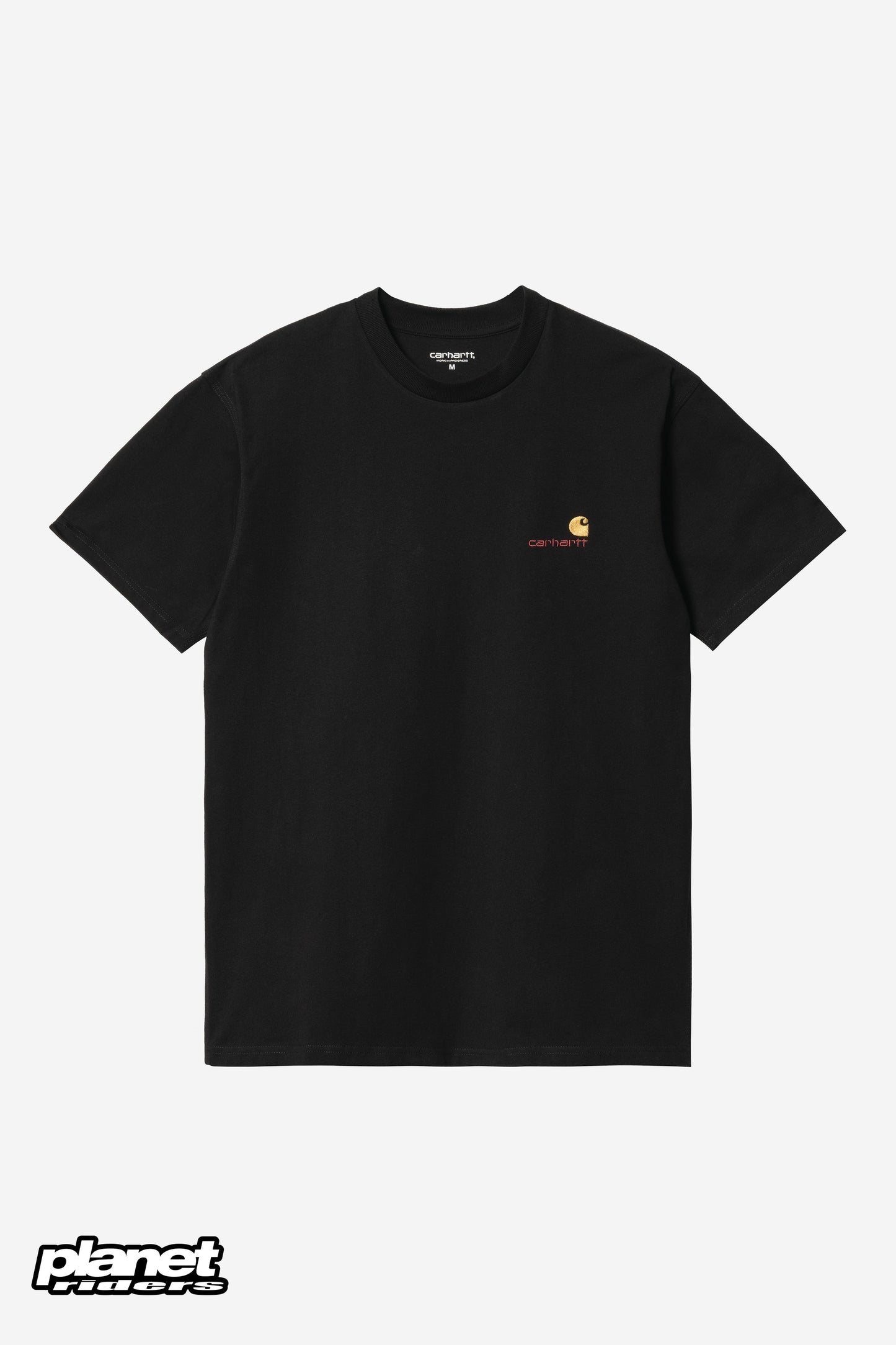 S/S American Script T-Shirt Carhartt WIP, Black
