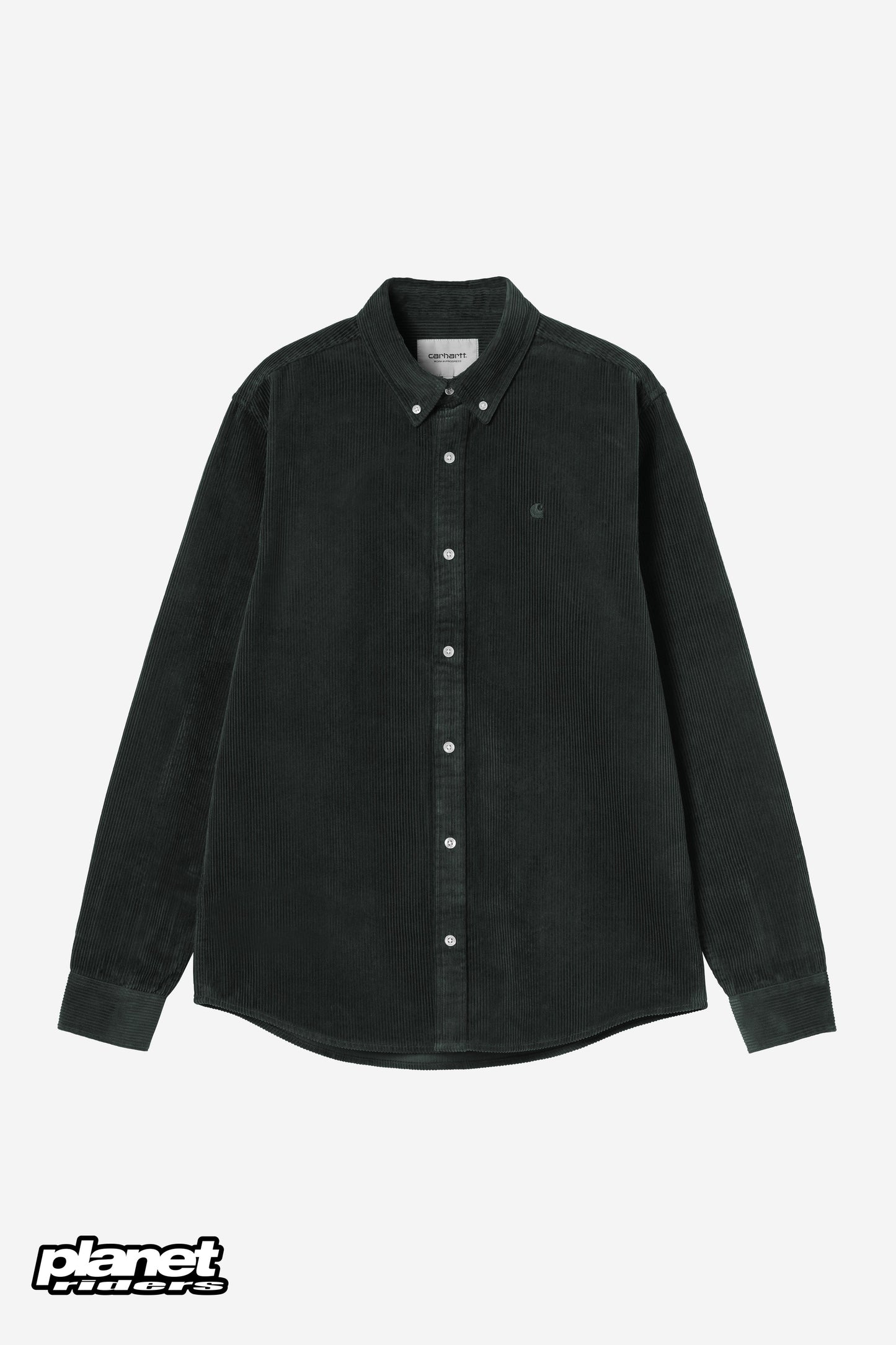 L/S Madison Cord Shirt Carhartt WIP, Raven