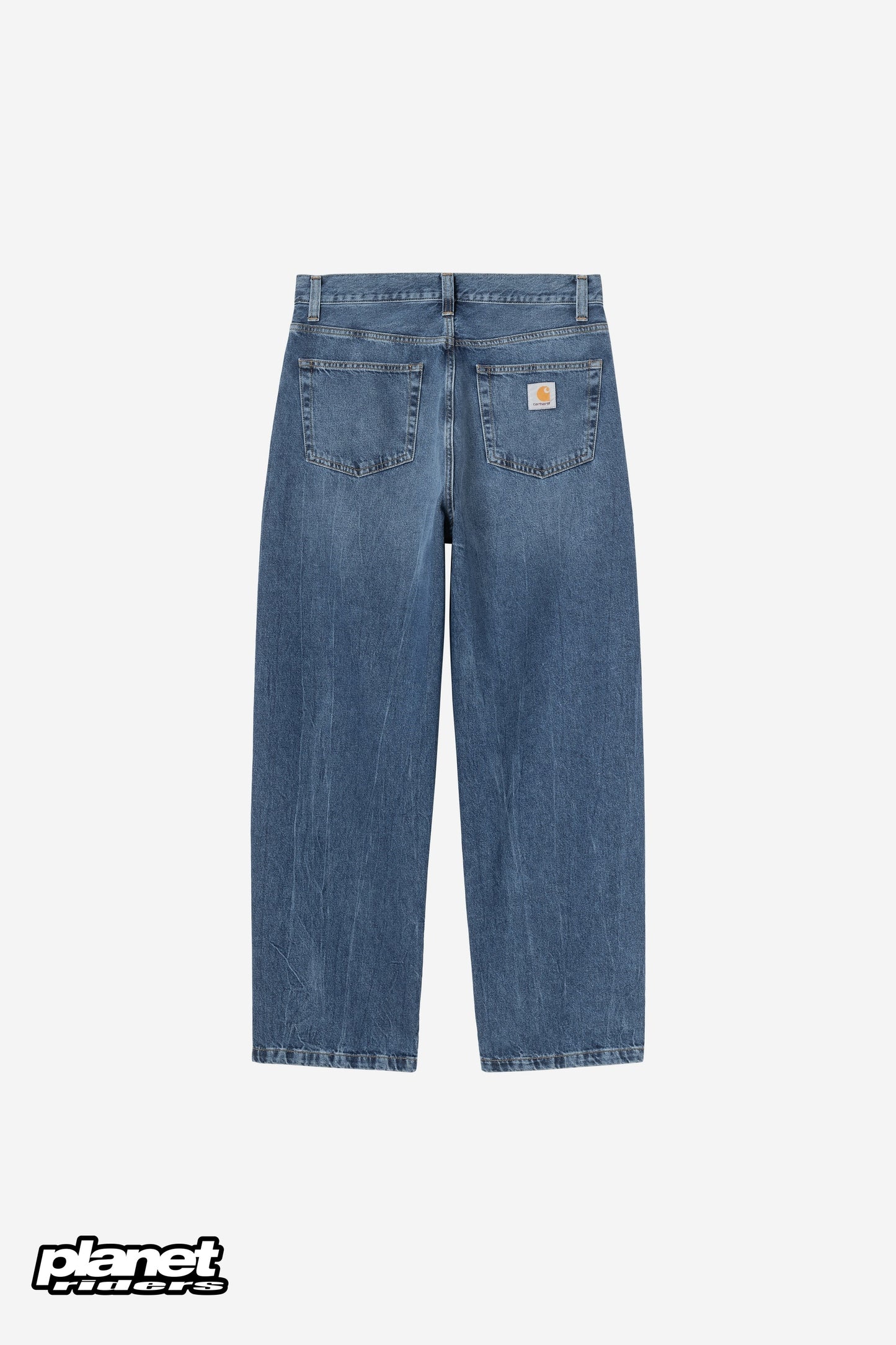Landon Pant Carhartt WIP, Blue marble used wash