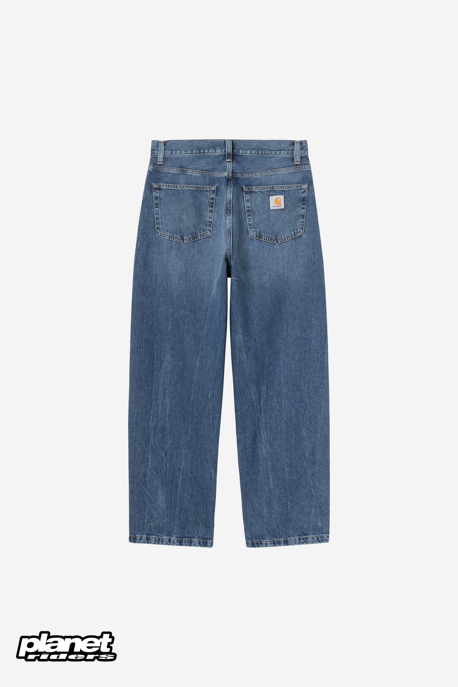 Landon Pant Carhartt WIP, Blue marble used wash