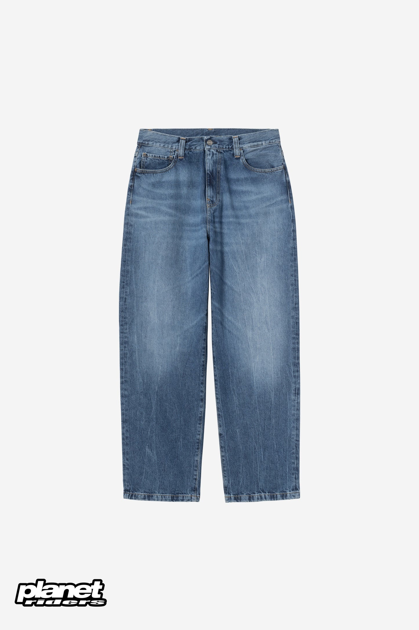 Landon Pant Carhartt WIP, Blue marble used wash
