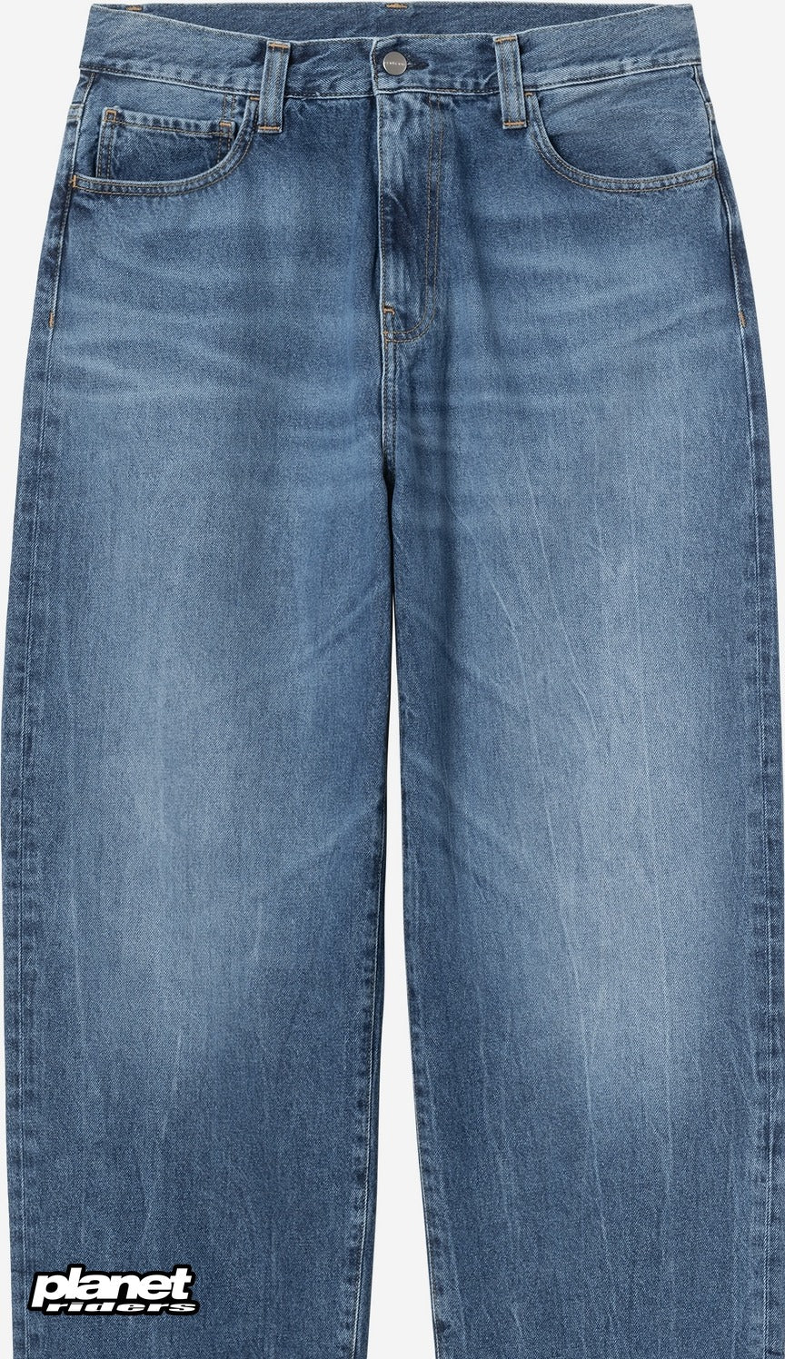 Landon Pant Carhartt WIP, Blue marble used wash