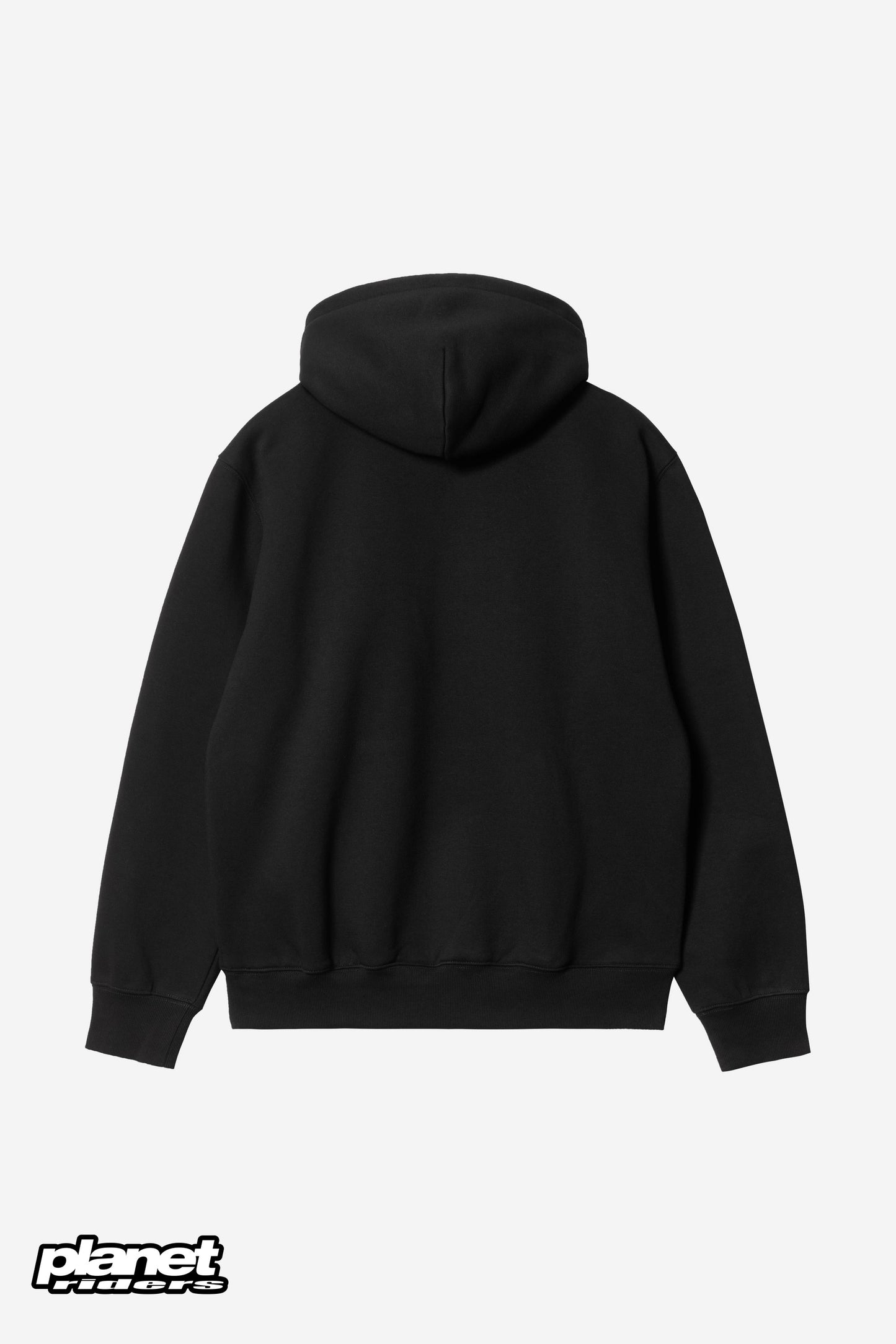 Felpa Cappuccio Script Nera Carhartt WIP
