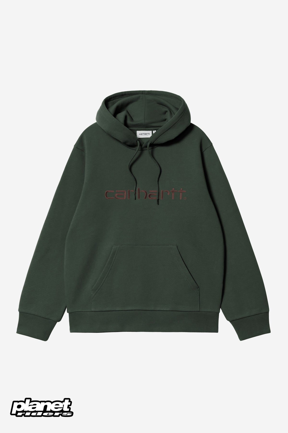 Hooded Carhartt Sweatshirt Carhartt WIP, Dark Scarab / Palisander