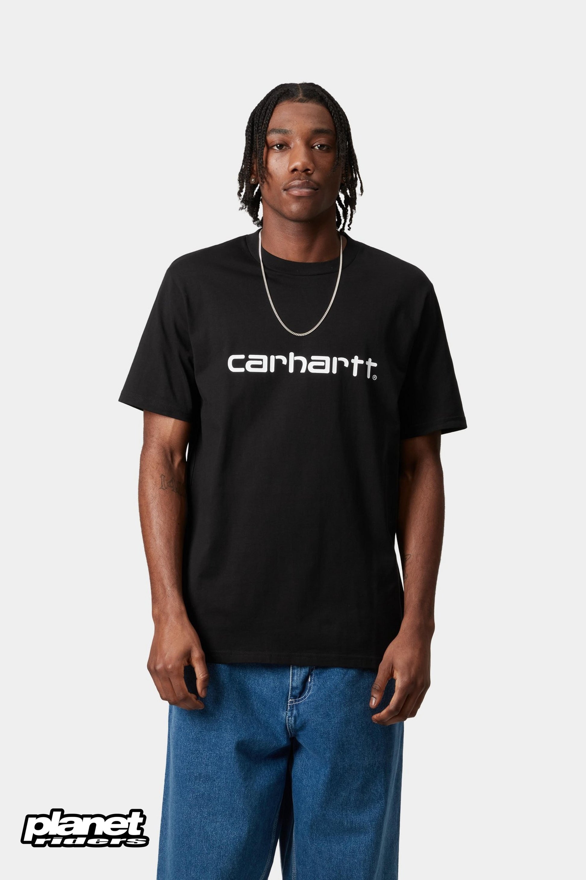 T-shirt Script Nera Carhartt WIP