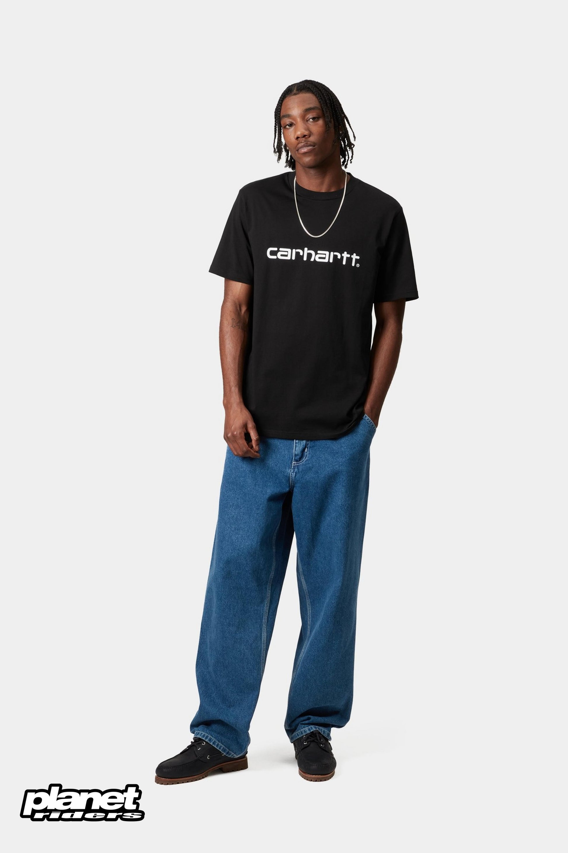 T-shirt Script Nera Carhartt WIP