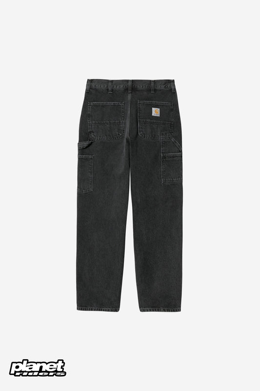 Single Knee Pant Carhartt WIP, Black stone washed