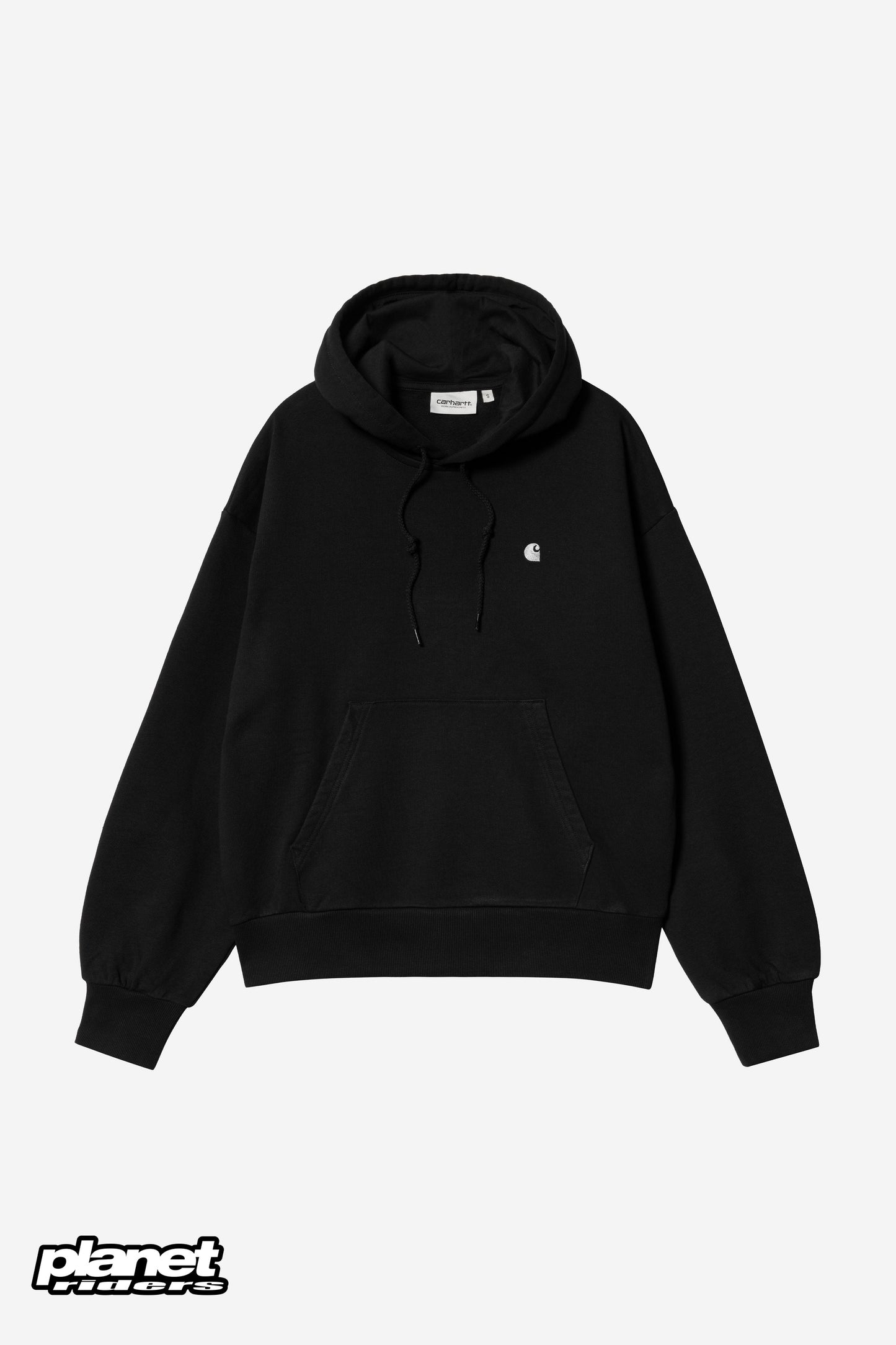 W' Hooded Casey Sweatshirt Carhartt WIP, Black / Silver